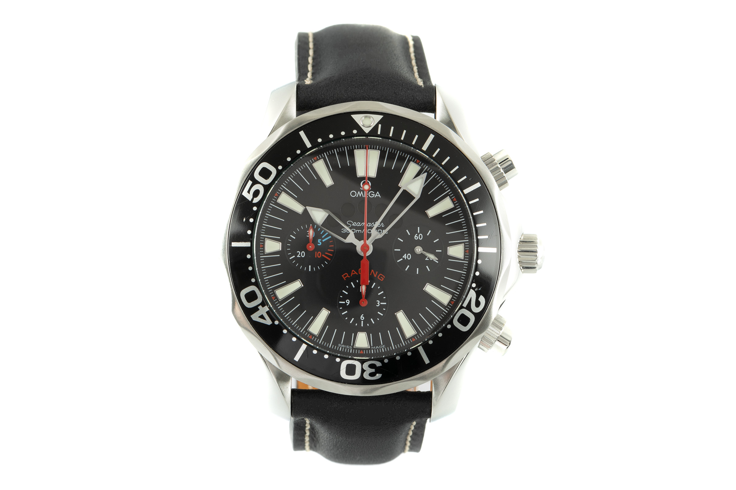 Omega Seamaster chronograph steel automatic Kal. 3602 Ref. 2869.52.91