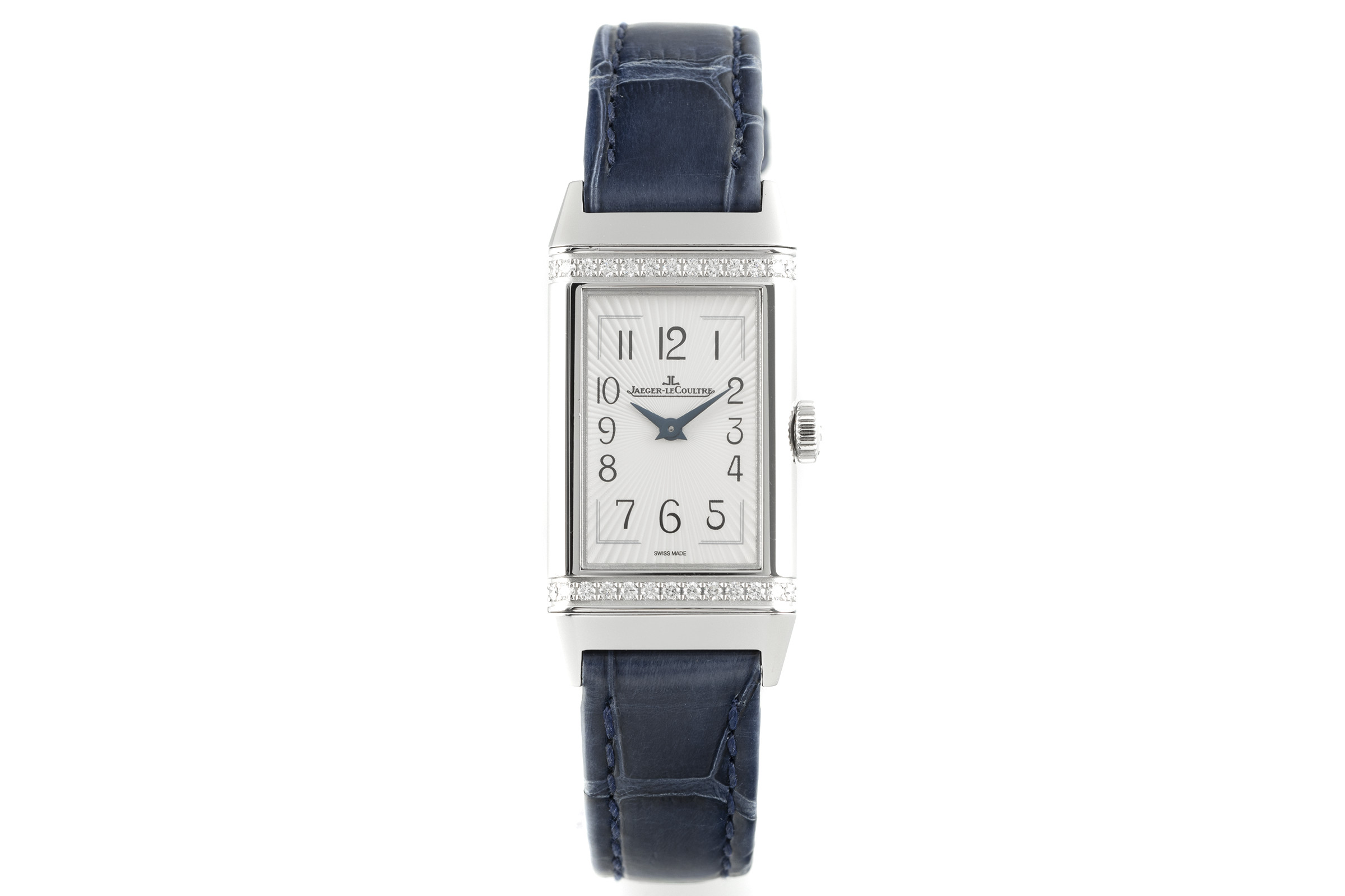 Jaeger-LeCoultre Reverso steel quartz Kal. 657 Ref. 201.8.47