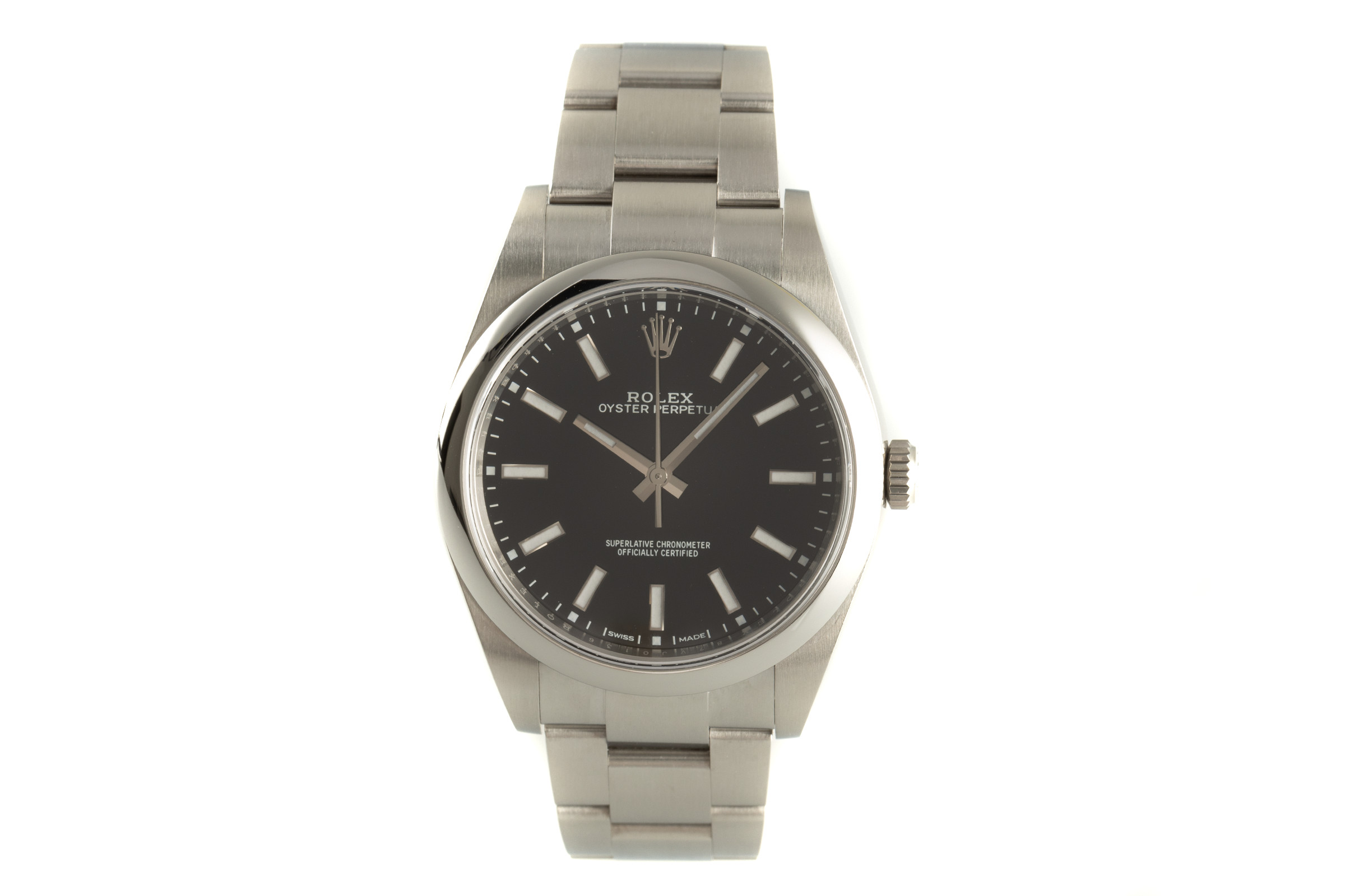Rolex Oyster Perpetual steel automatic Kal. 3132 Ref. 114300