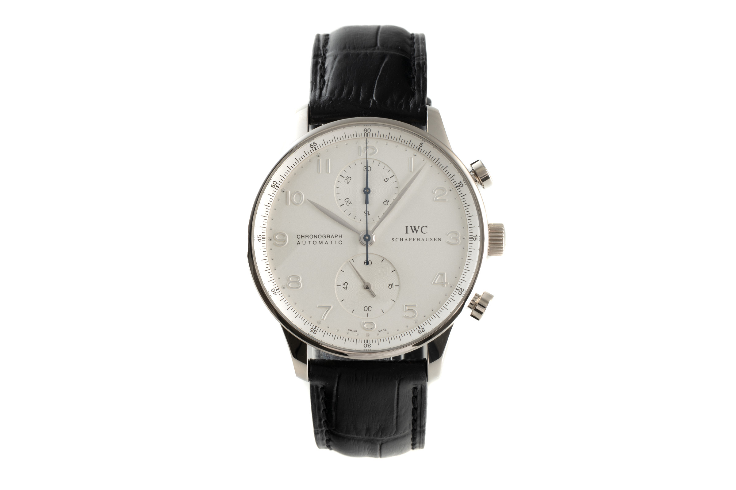 IWC Portugieser chronograph 18 ct white gold automatic Kal. C.7942 Ref. IW371405