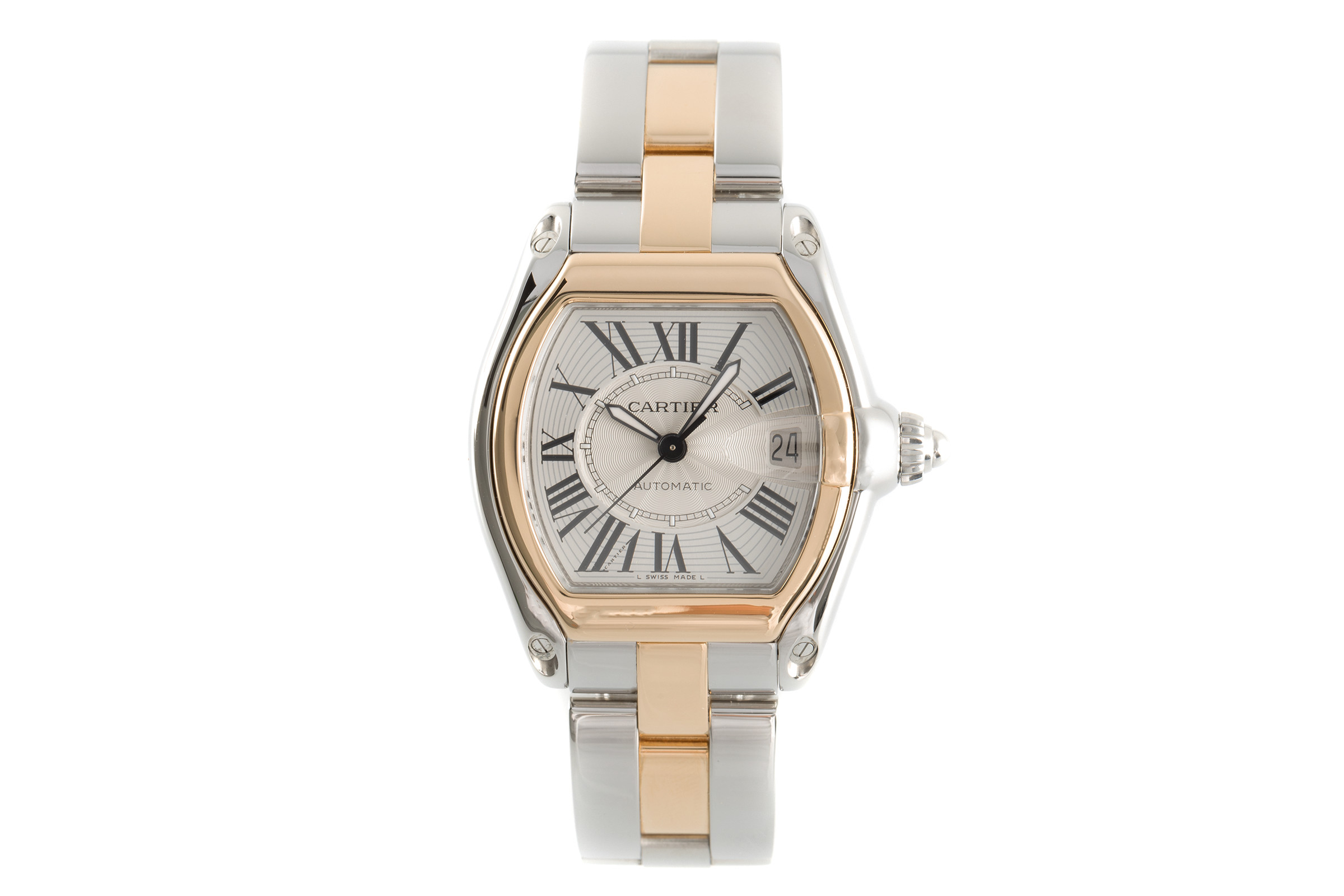 Cartier Roadster steel / gold automatic Kal. 3110 Ref. 2510