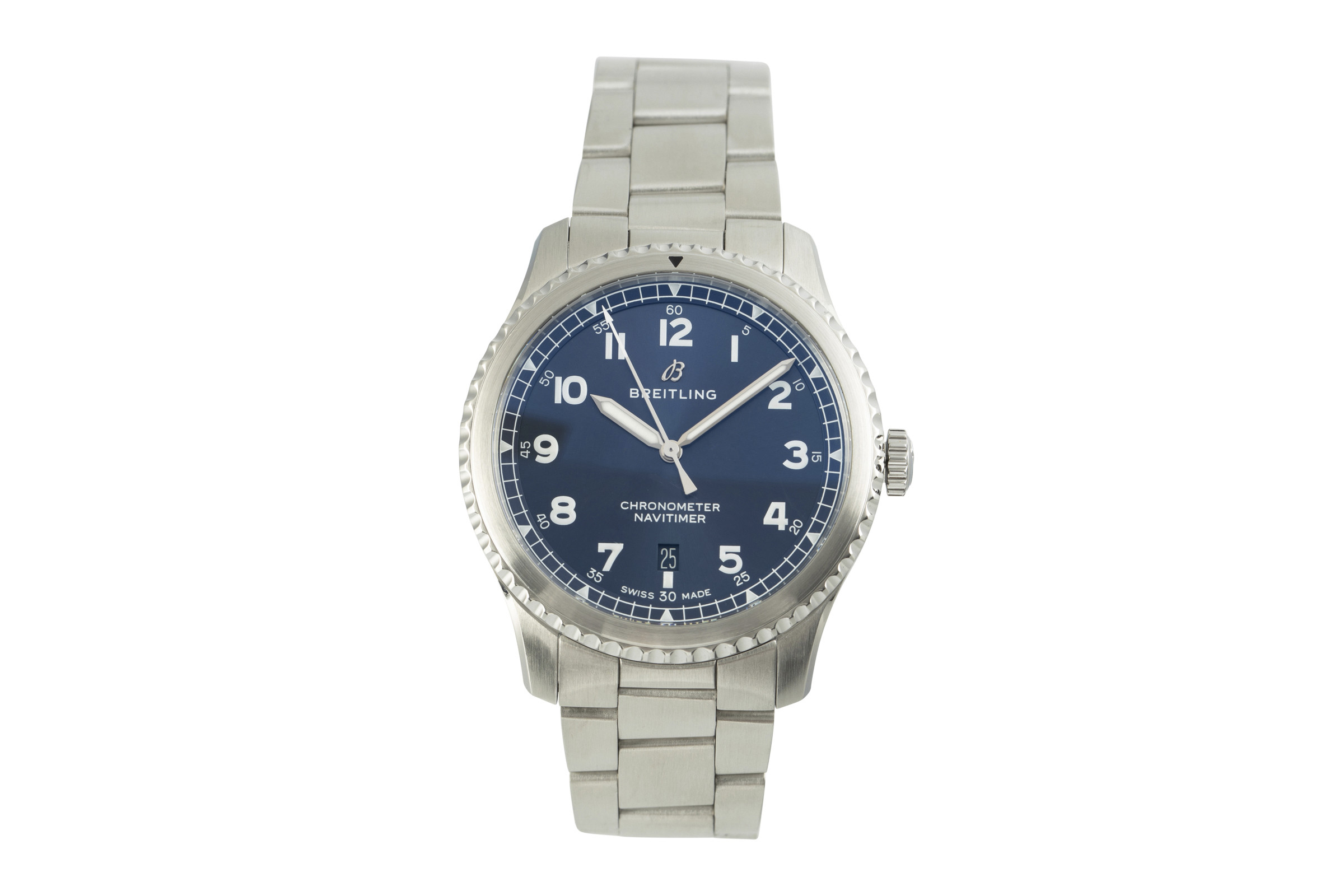 Breitling Navitimer steel automatic Kal. B17 Ref. A17314101C1A1
