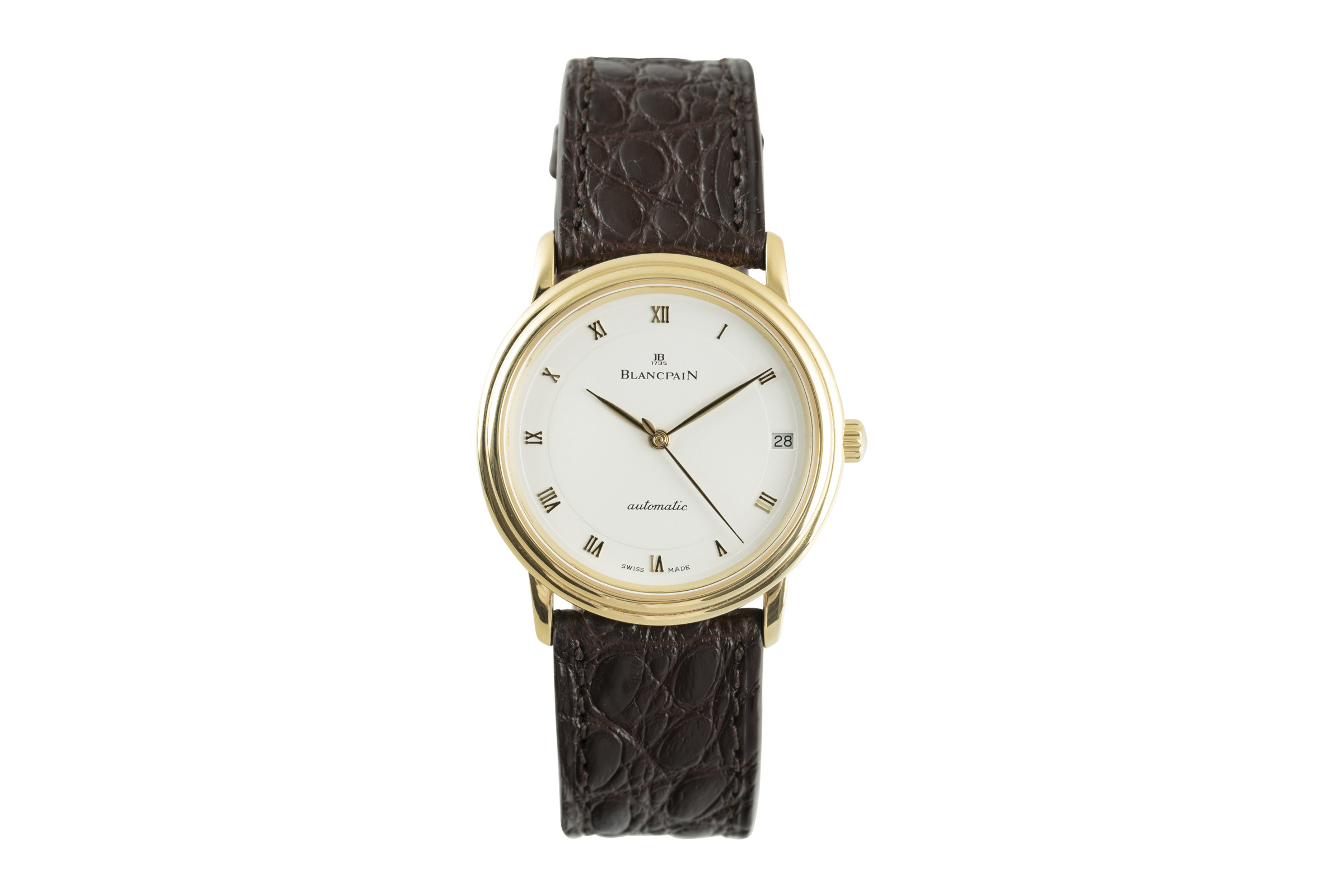 Blancpain Villeret 18 ct gold automatic Kal. 1151