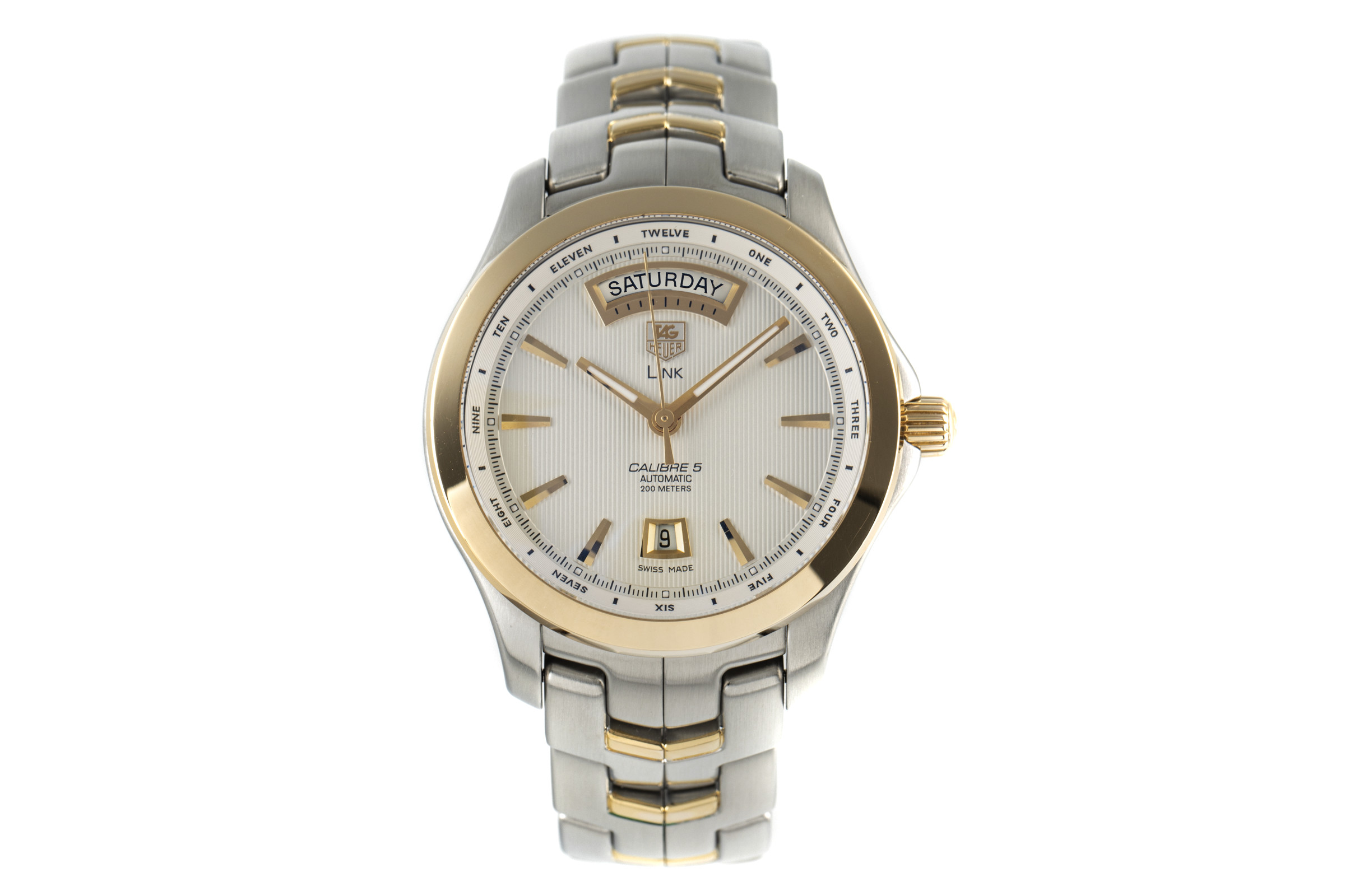 Tag Heuer Link steel / gold automatic Kal. 5 Ref. WJF2050