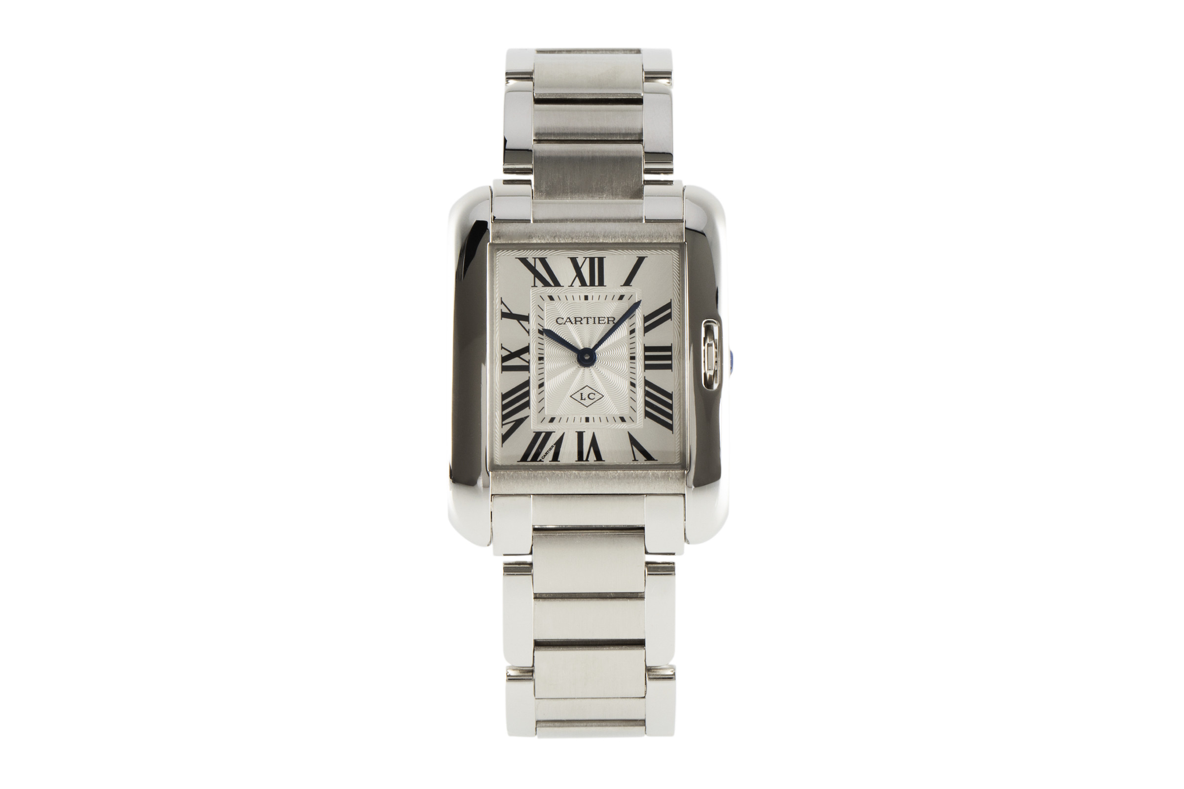 Cartier Tank steel quartz Kal. 157 Ref. W5310044, 3704