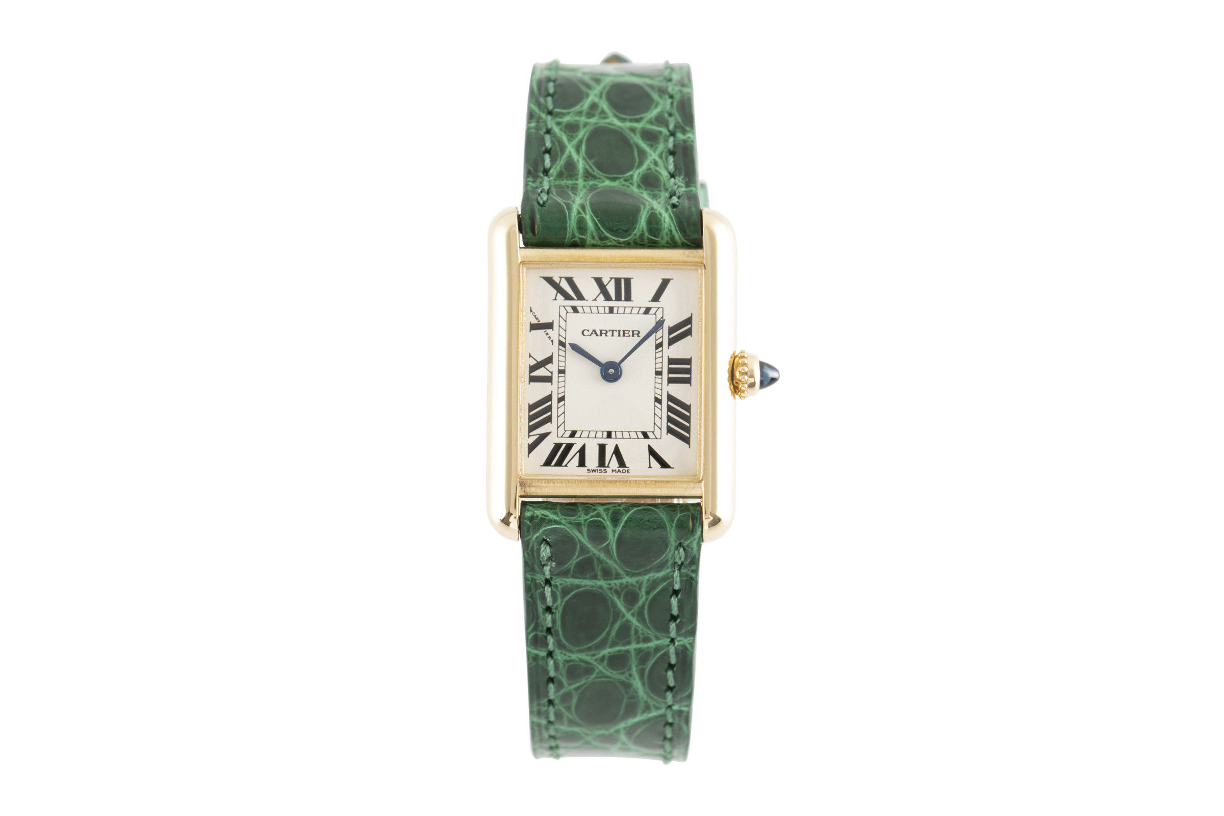 Cartier Tank 18 ct gold quartz Kal. 057 Ref. W1529856