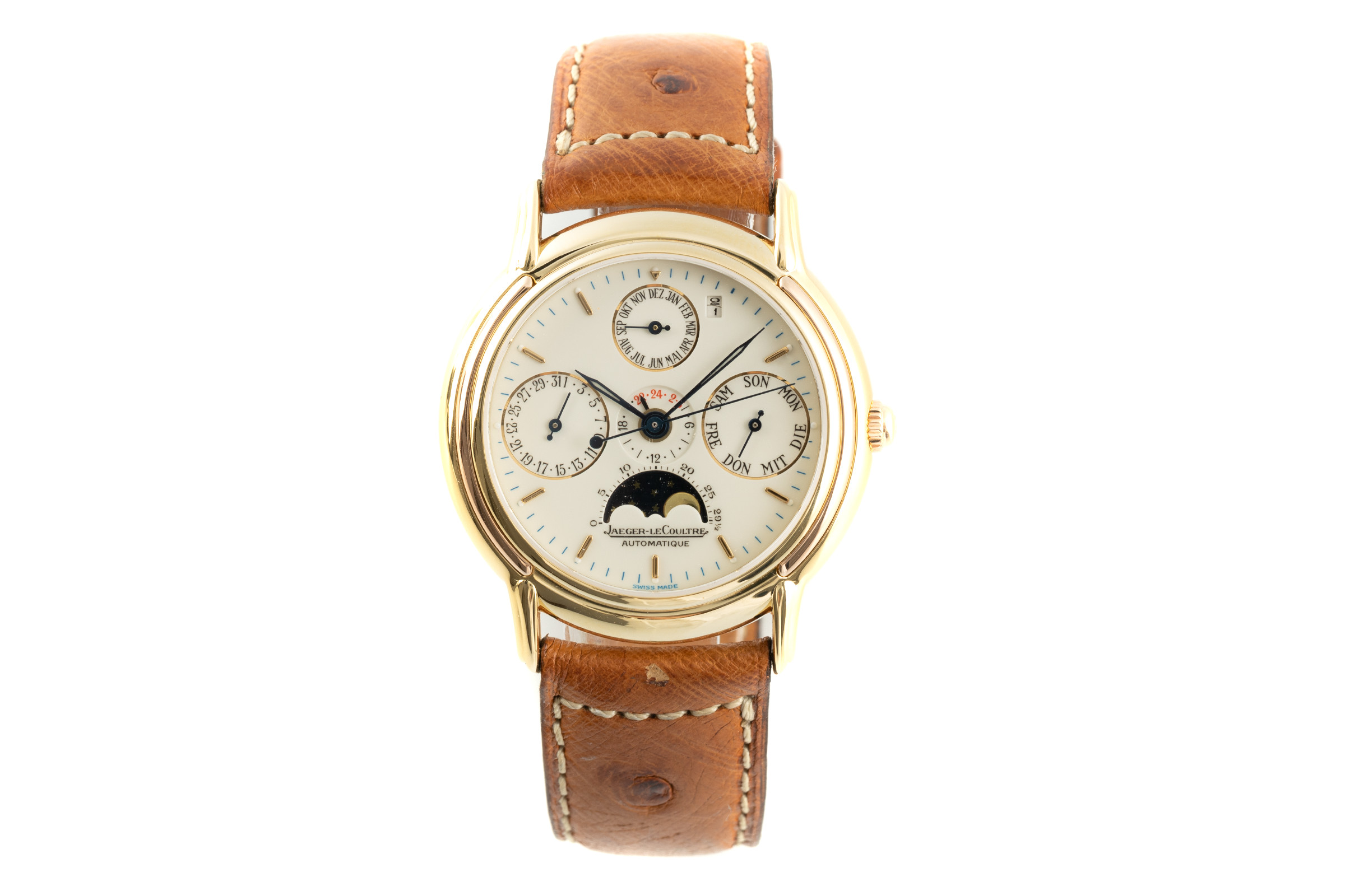 Jaeger-LeCoultre Odysseus 18 ct gold automatic Kal. 889/1/440 Ref. 170.7.80
