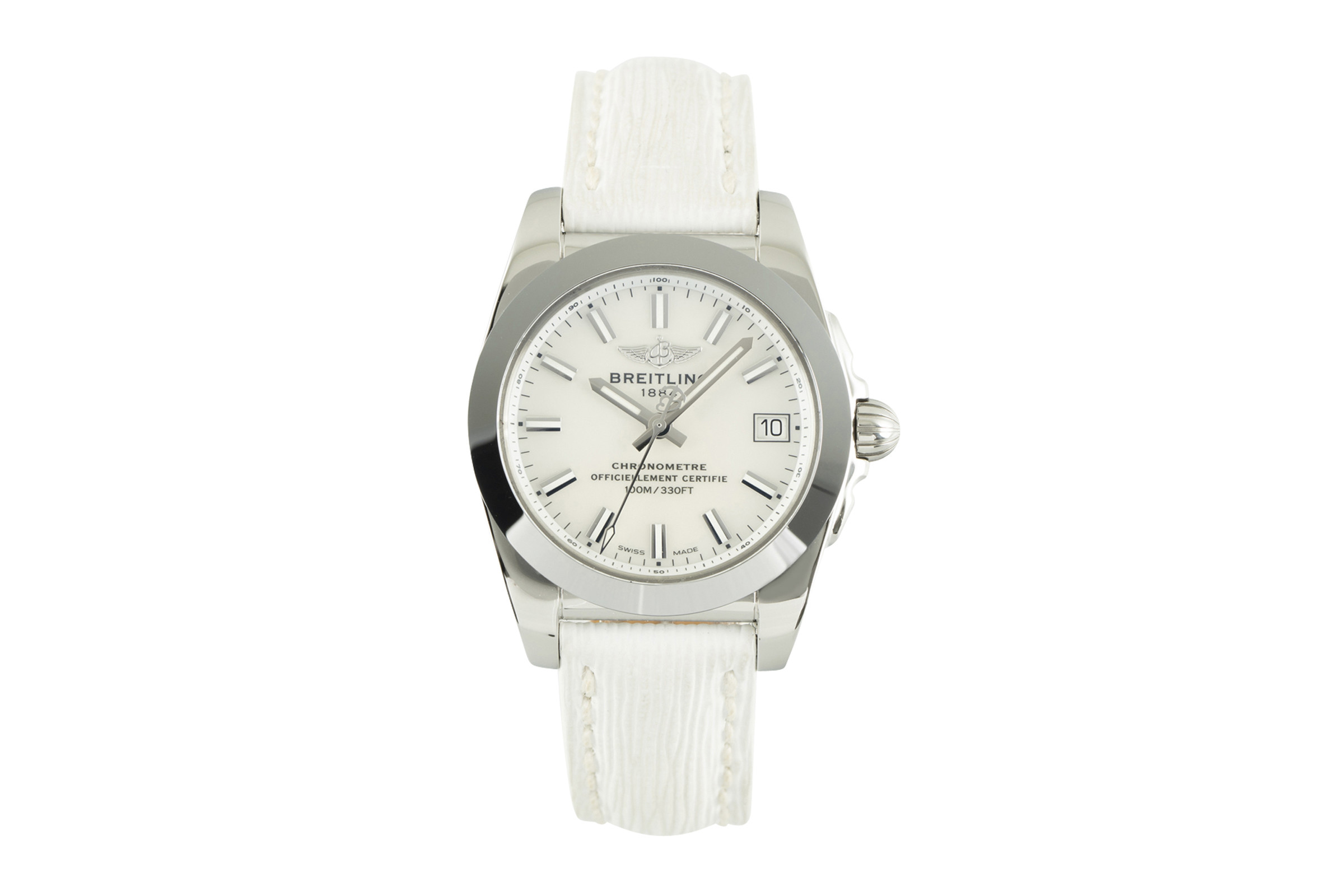 Breitling Galactic steel quartz Kal. B74 Ref. W74330