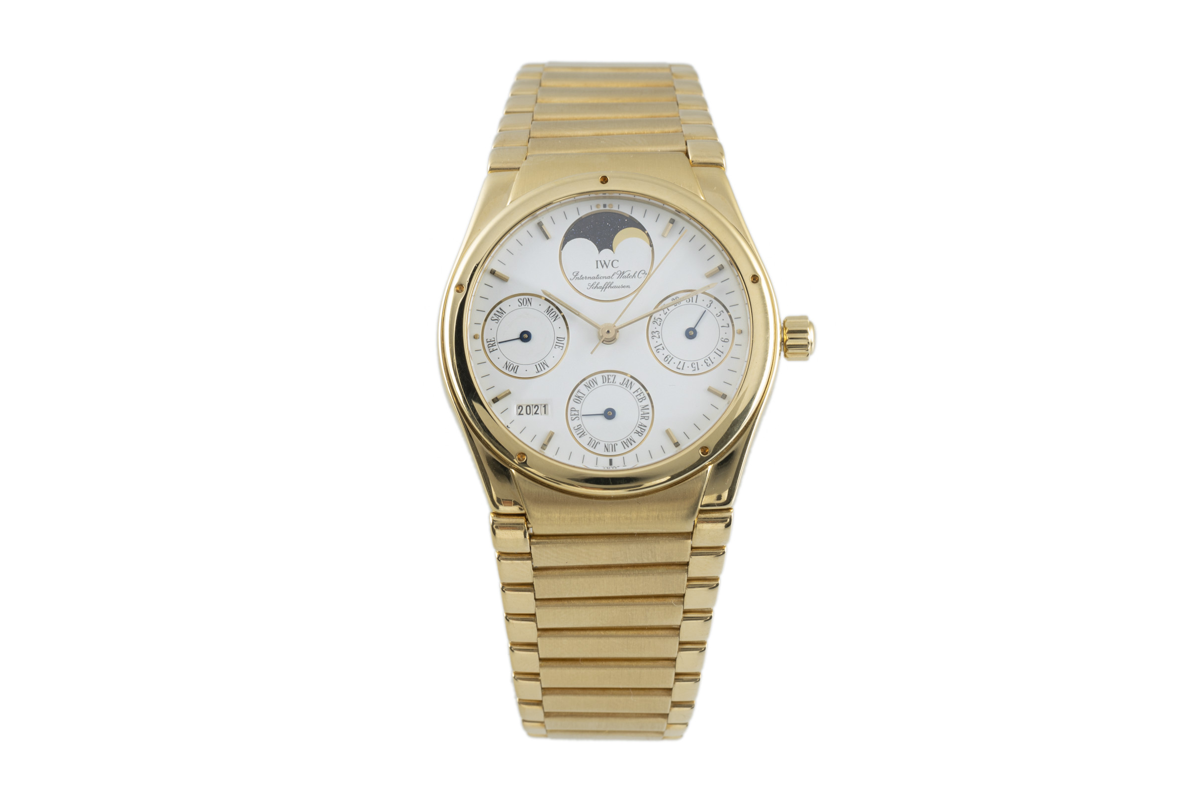 IWC Ingenieur 18 ct gold automatic Kal. C.37582 Ref. 3540-1