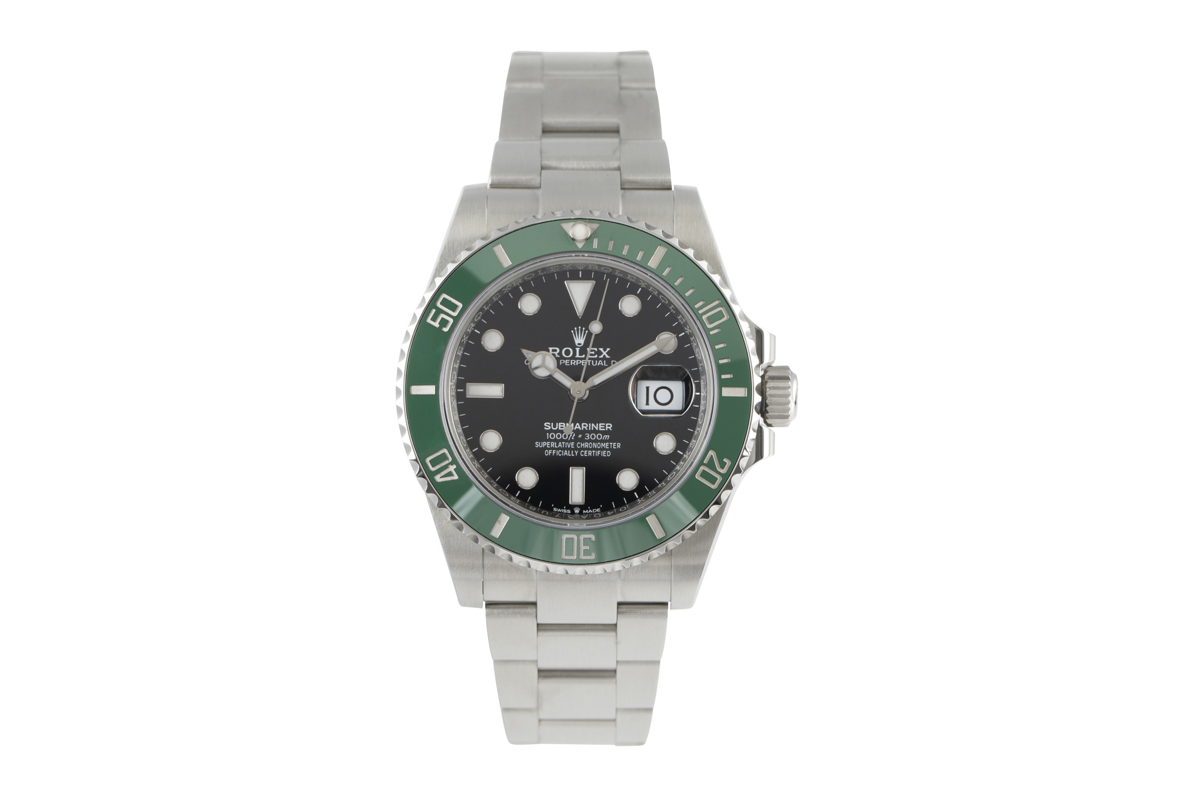 Rolex Submariner steel automatic Ref. 126610LV