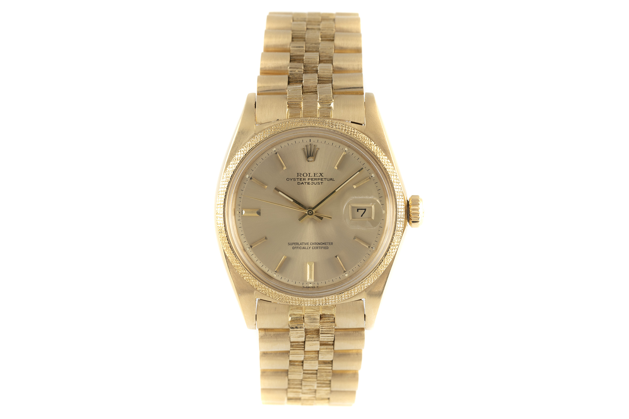 Rolex Datejust 18 ct gold automatic Kal. 1570 Ref. 1611