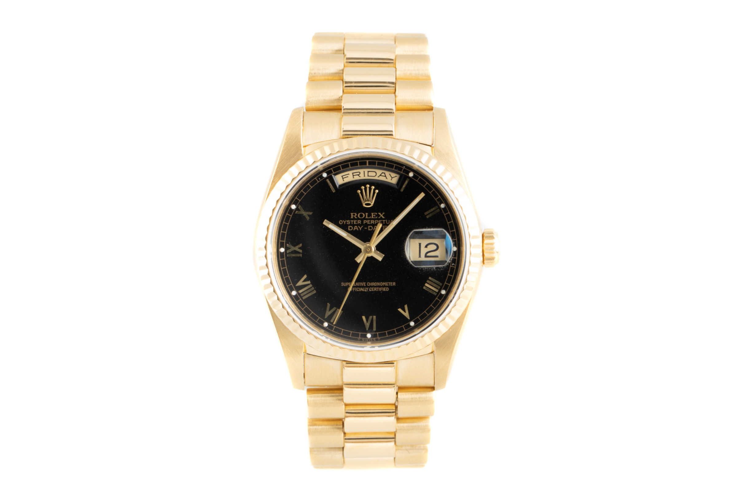 Rolex Day-Date 18 ct gold automatic Kal. 3155 Ref. 18238