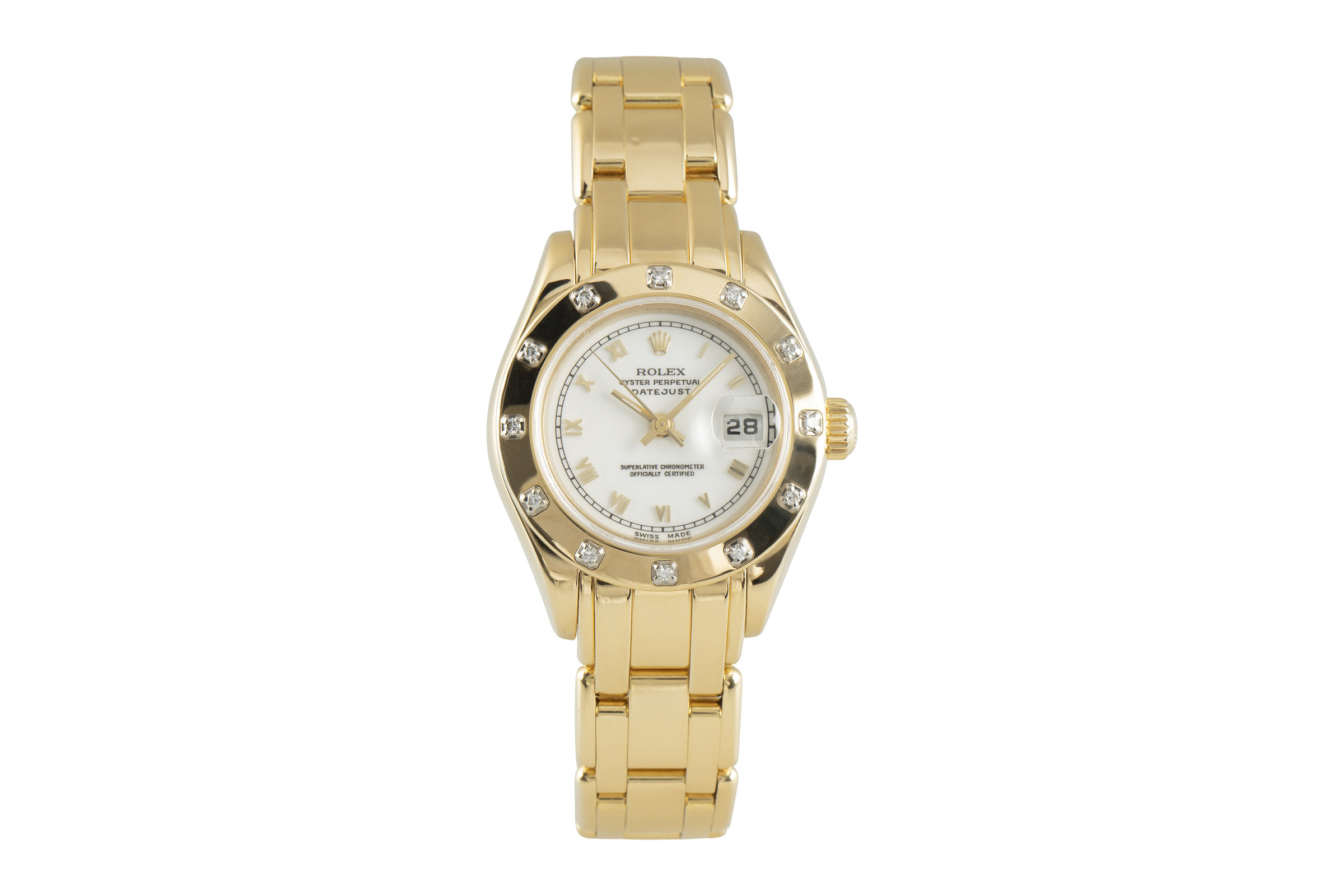 Rolex Datejust 18 ct gold automatic Kal. 2135 Ref. 69318