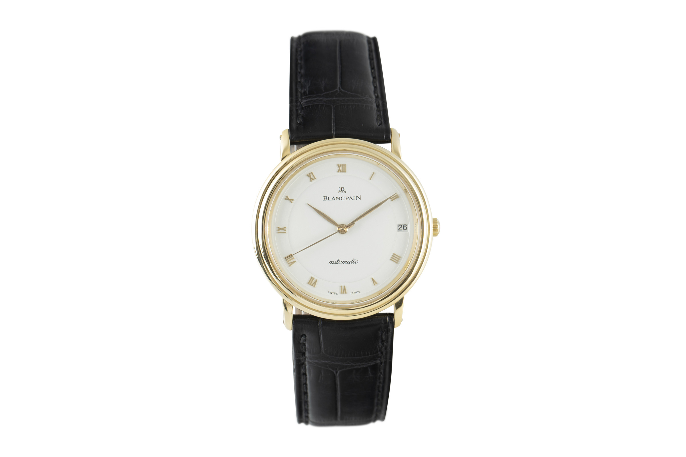 Blancpain Villeret 18 ct gold automatic Kal. 9513 Ref. 0095-1418