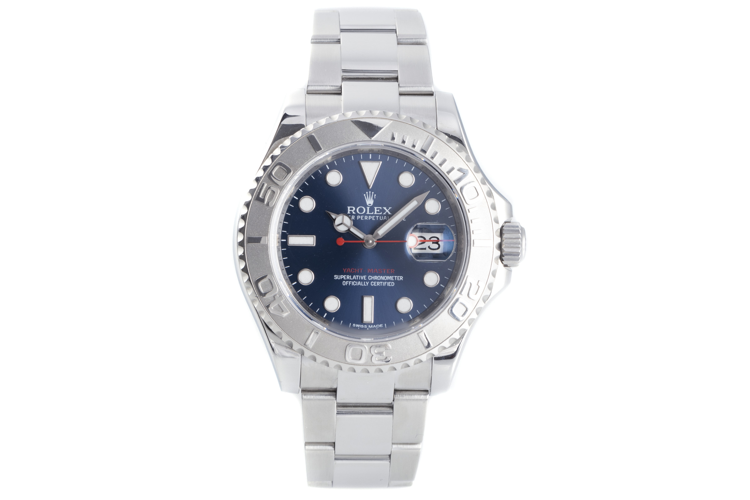 Rolex Yacht-Master steel / platinium automatic Kal. 3135 Ref. 116622