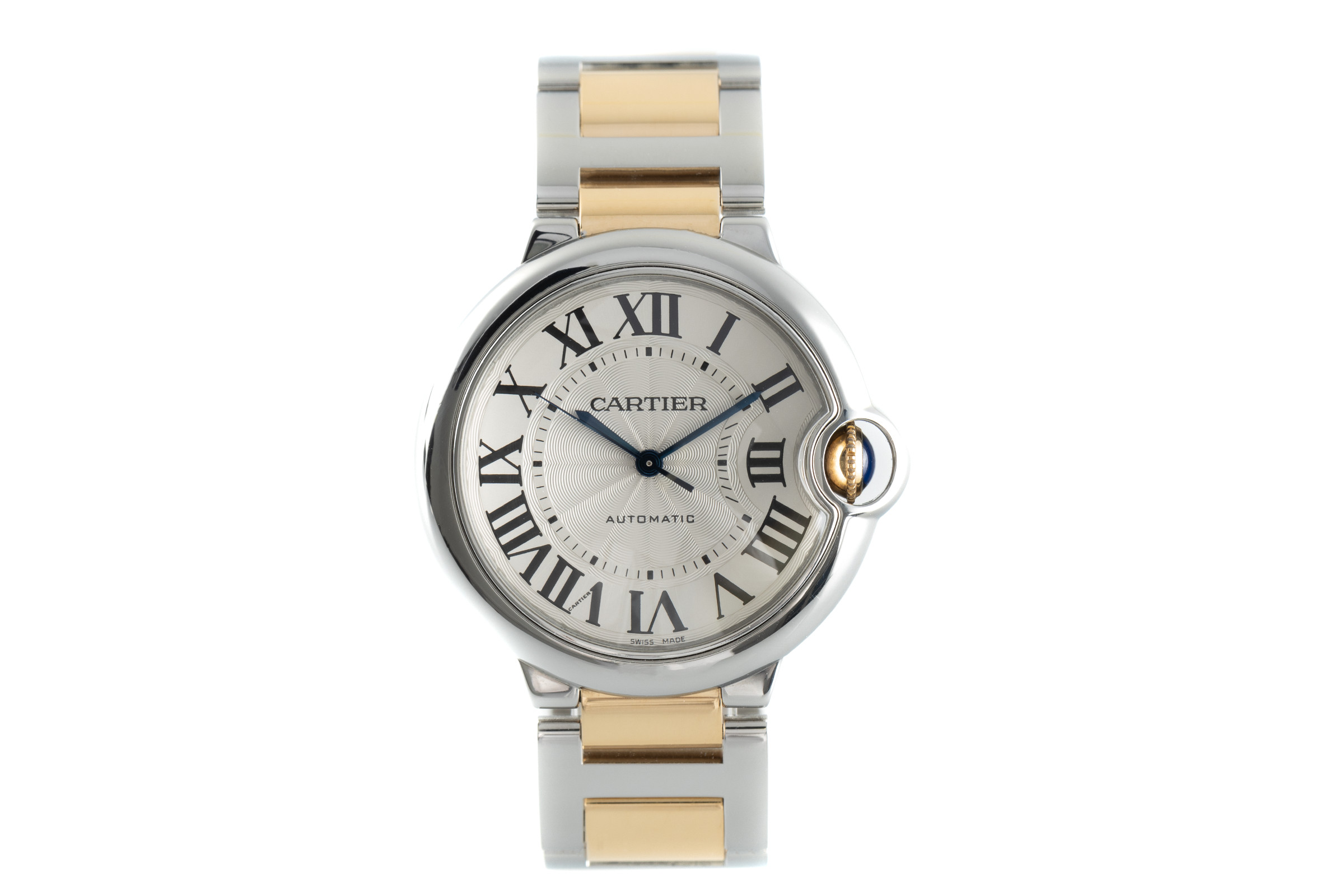 Cartier Ballon Bleu de Cartier steel / gold automatic Kal. 076 Ref. 3284