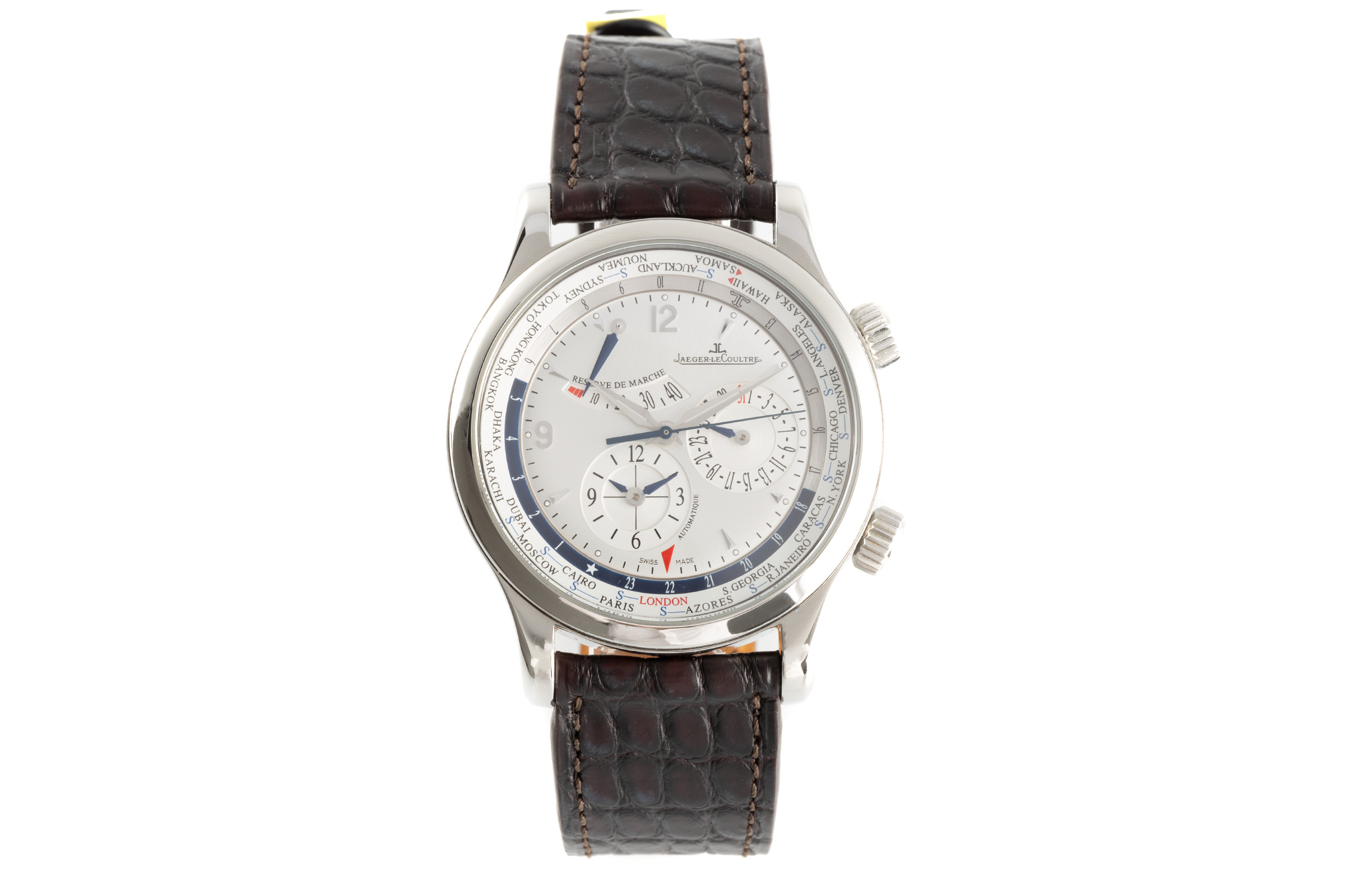 Jaeger-LeCoultre Master Geographic steel automatic Kal. 936 Ref. 146.8.32.S