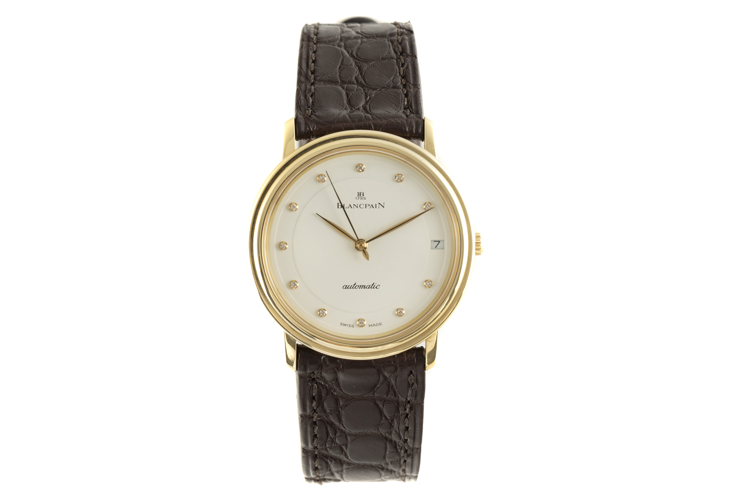 Blancpain Villeret 18 ct gold automatic