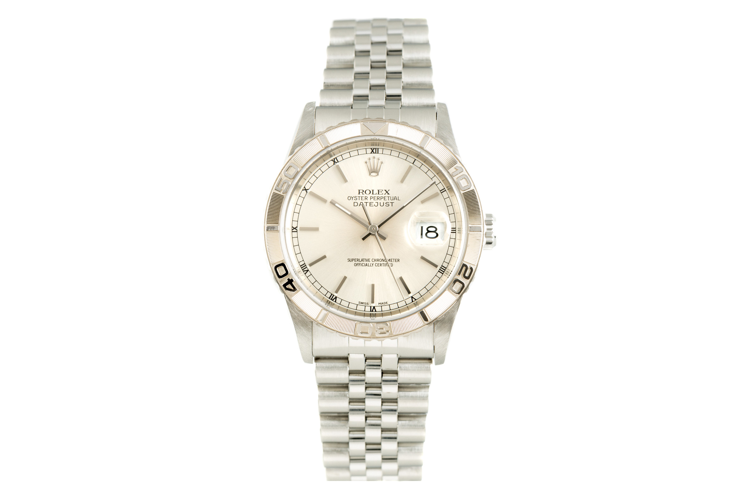 Rolex Datejust steel automatic Kal. 3135 Ref. 16264