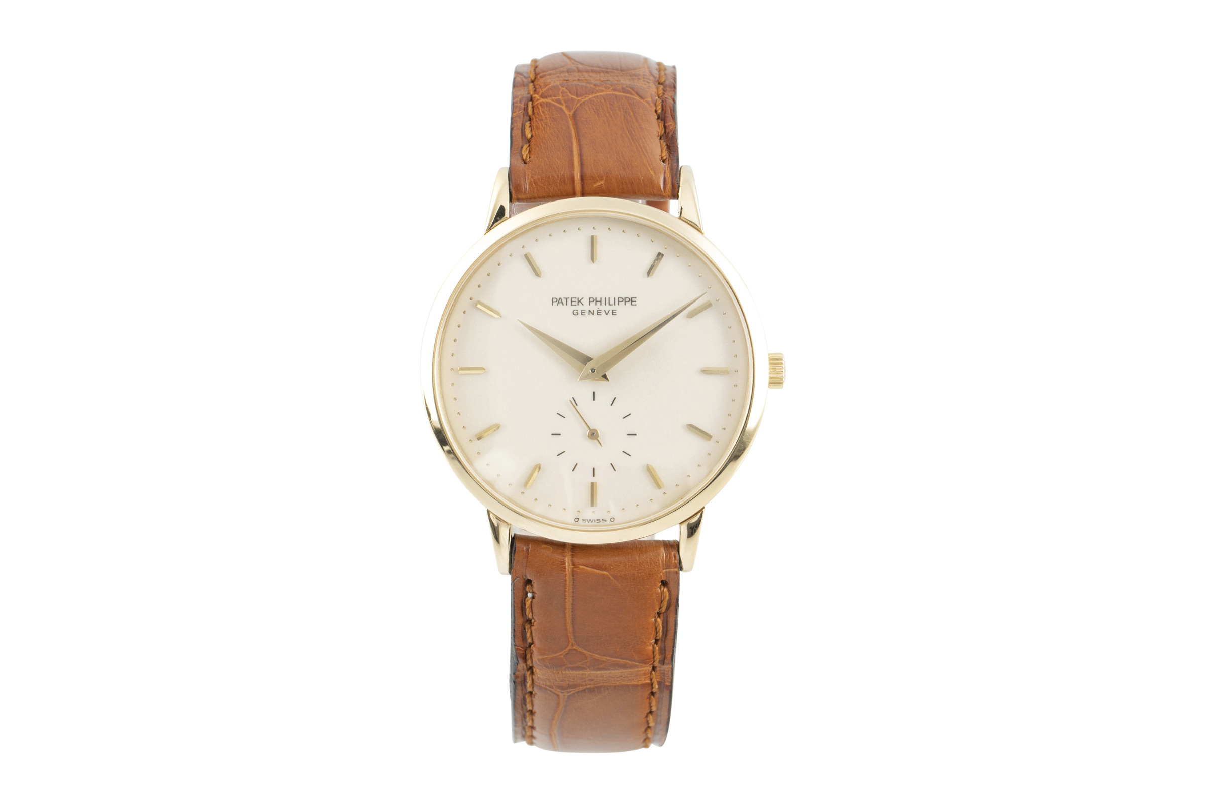 Patek Philippe Calatrava 18 ct gold manual winding Kal. 215 Ref. 3893