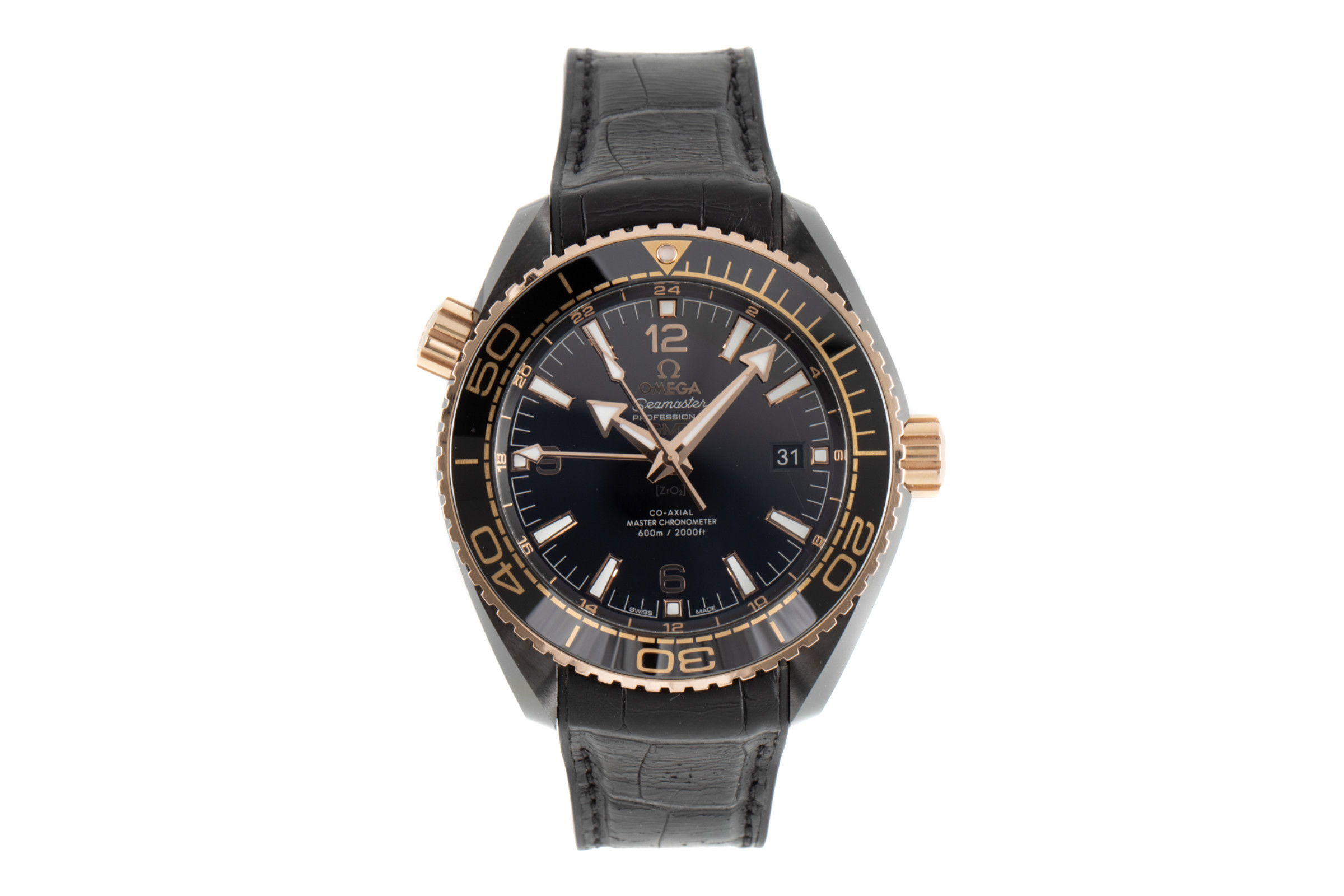Omega Seamaster ceramic / gold automatic Kal. 8906 Ref. 215.63.46.22.01.001