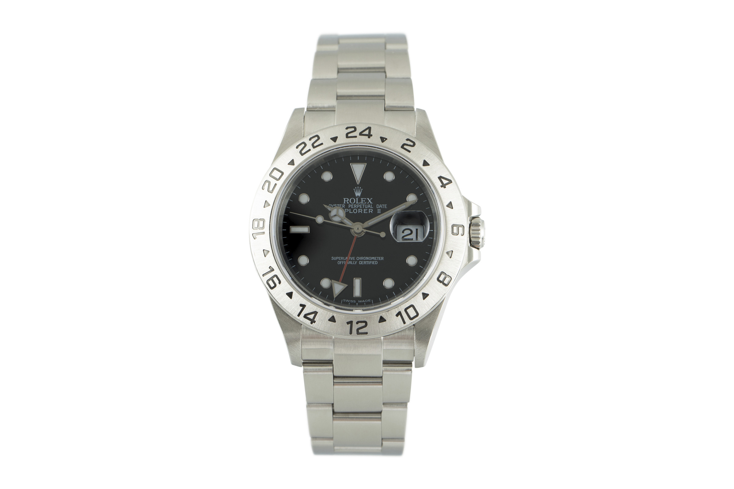 Rolex Explorer II steel automatic Kal. 3135 Ref. 16570T