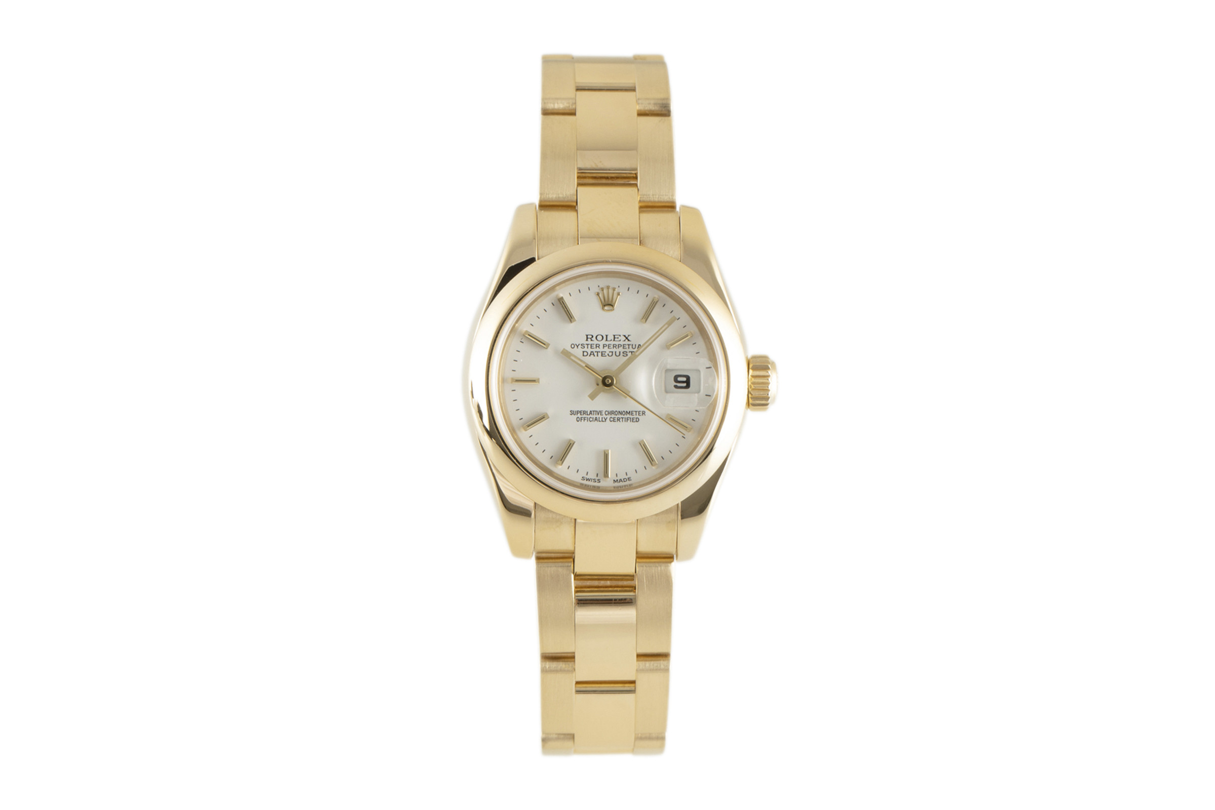 Rolex Lady Datejust 18 ct gold automatic Kal. 2235 Ref. 179168