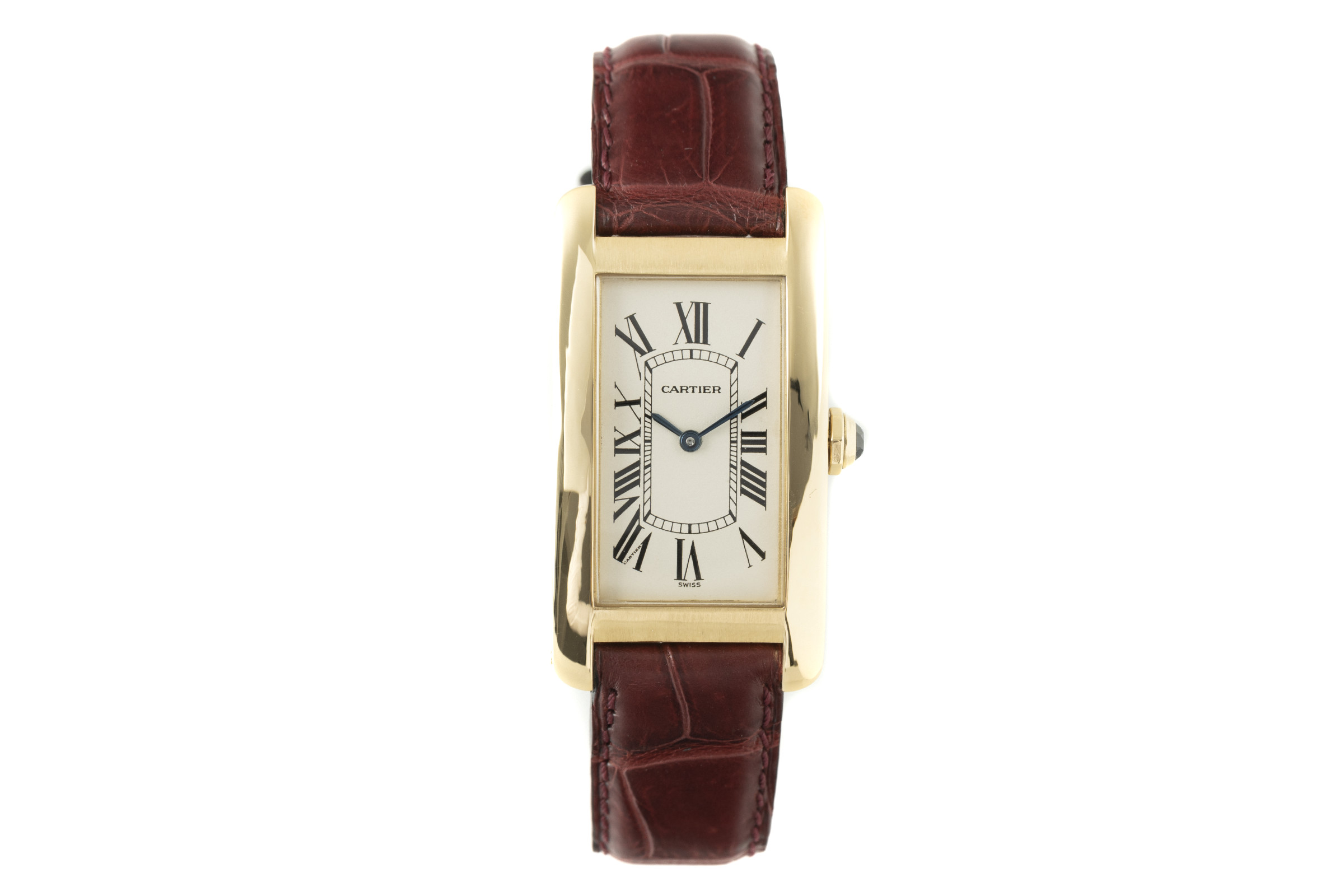 Cartier Tank Americaine 18 ct gold quartz Kal. 690 Ref. 1720