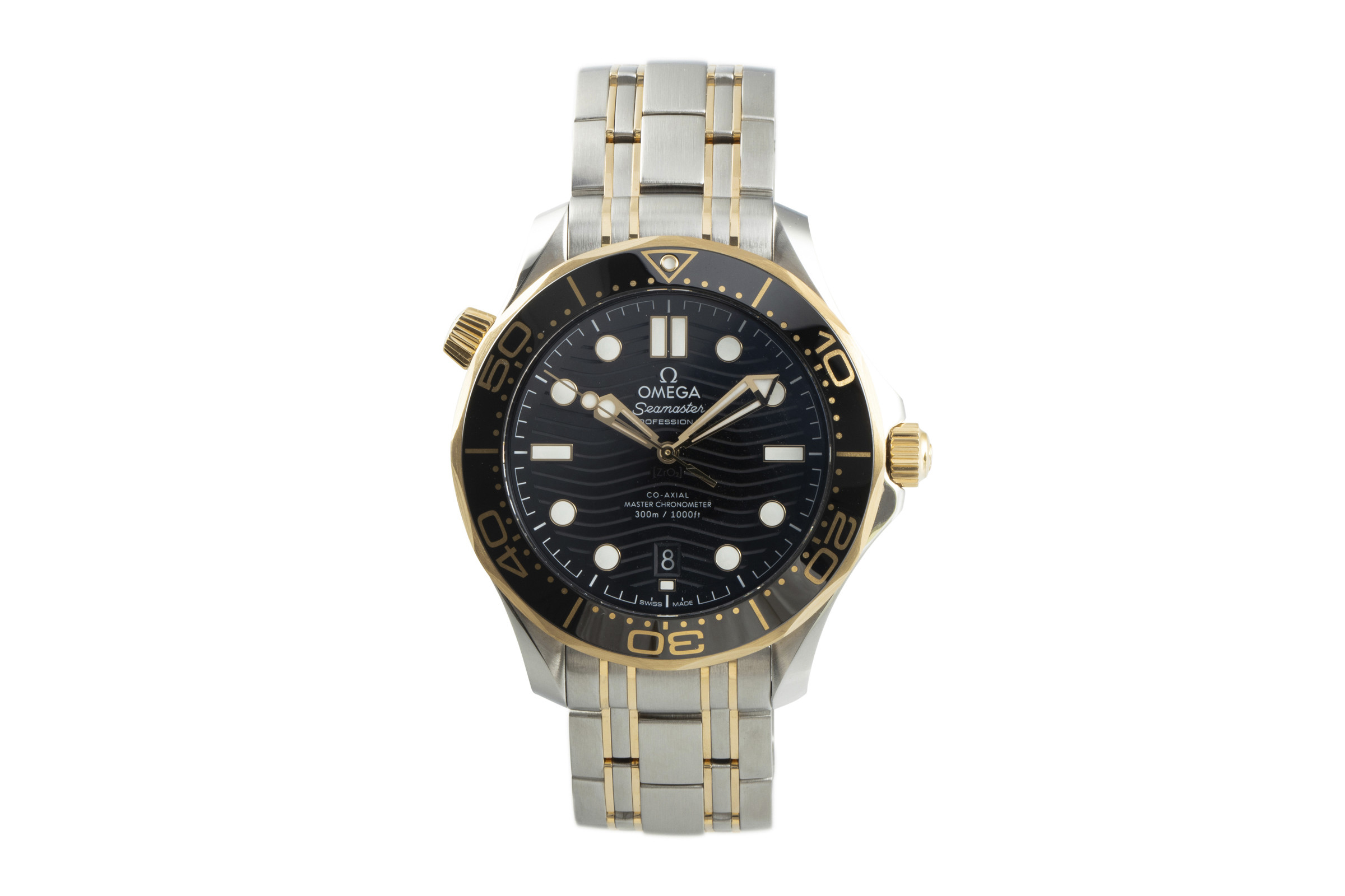 Omega Seamaster steel / gold automatic Kal. 8800 Ref. 210.22.42.20.01.001