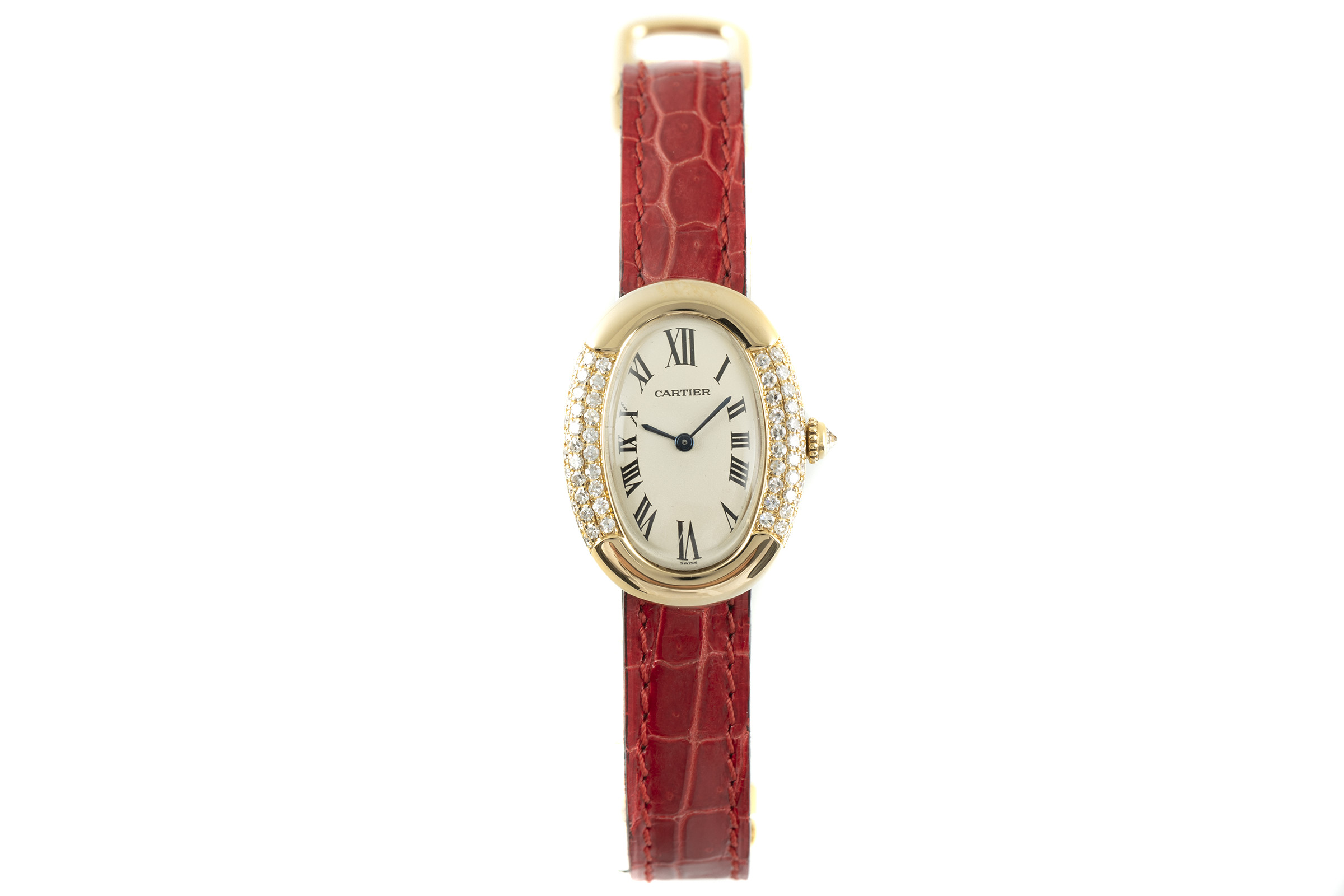 Cartier Baignoire 18 ct gold quartz Kal. 057 Ref. 8057912