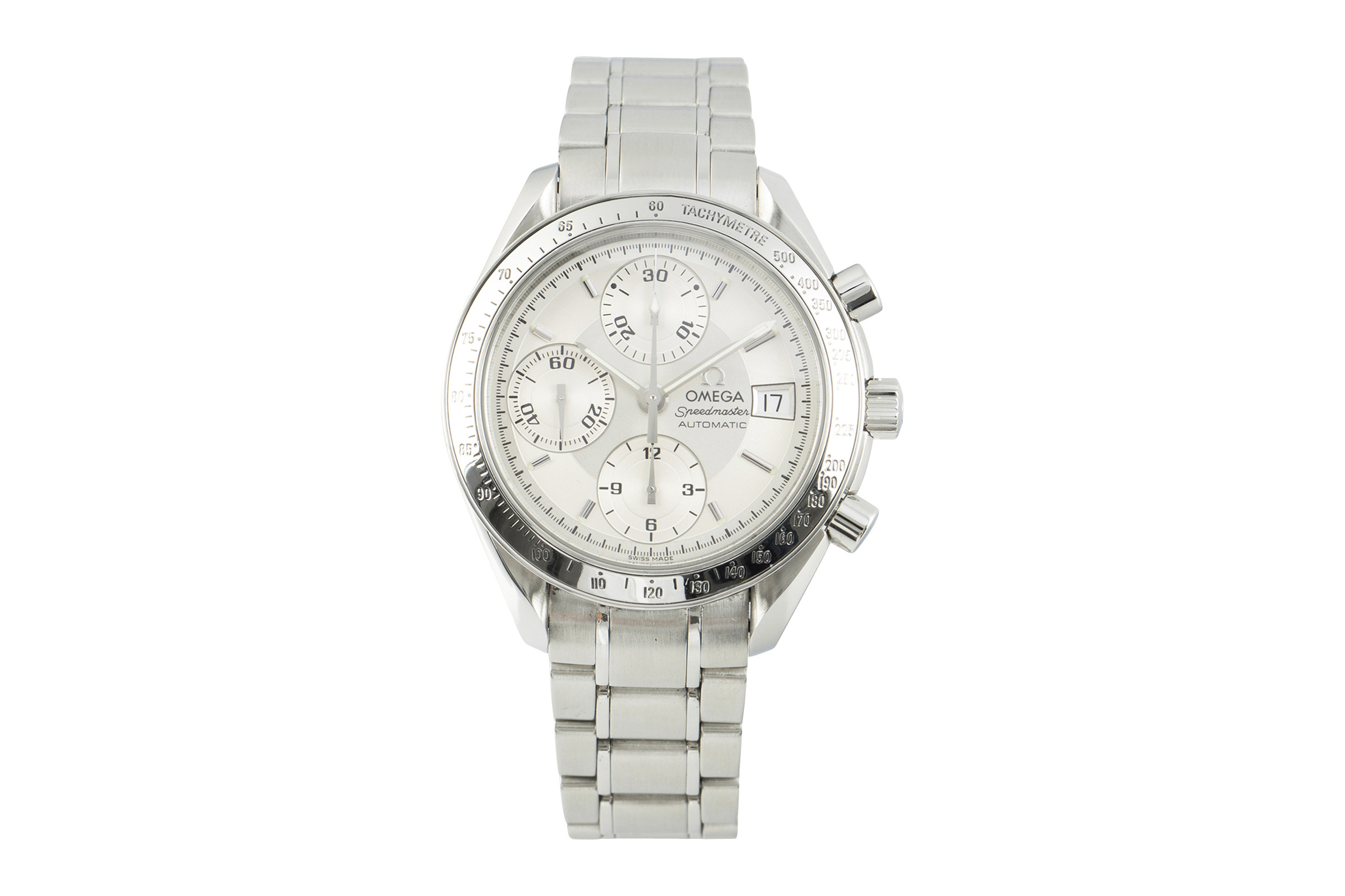 Omega Speedmaster chronograph steel automatic Kal. 1152 Ref. 175.0083