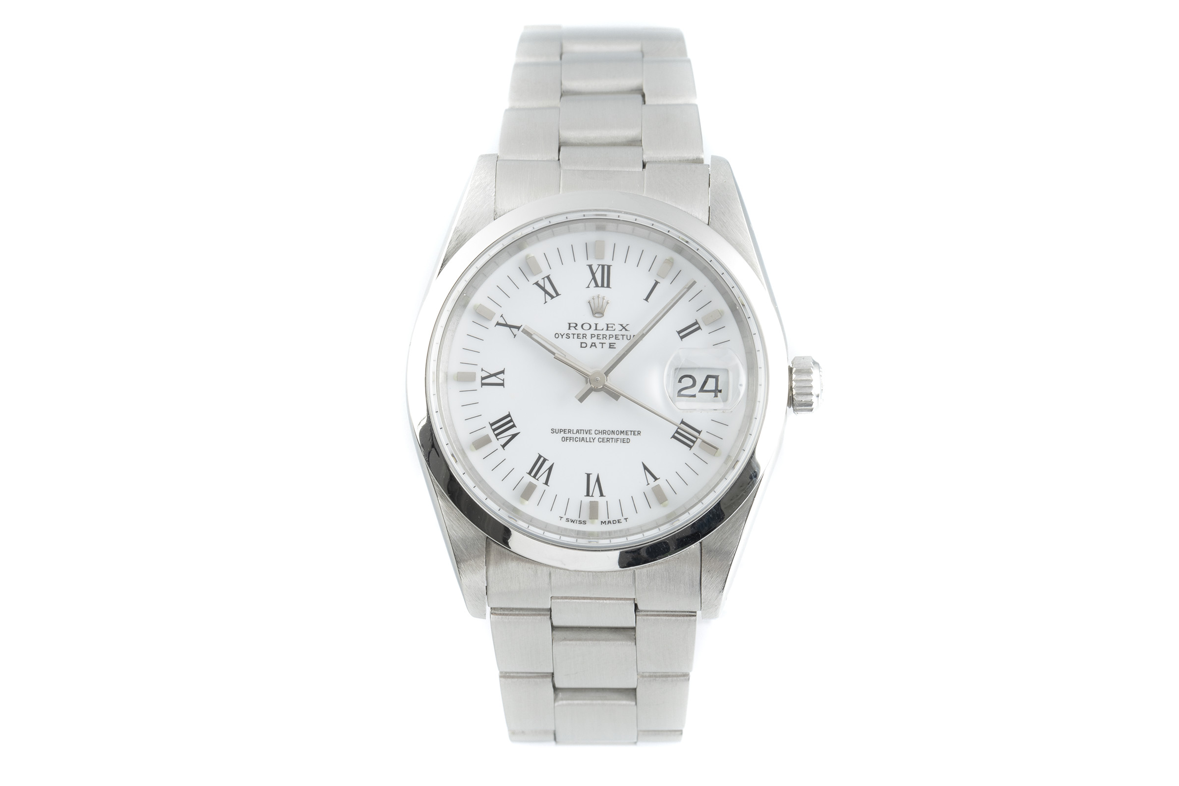 Rolex Date steel automatic Kal. 3135 Ref. 15200