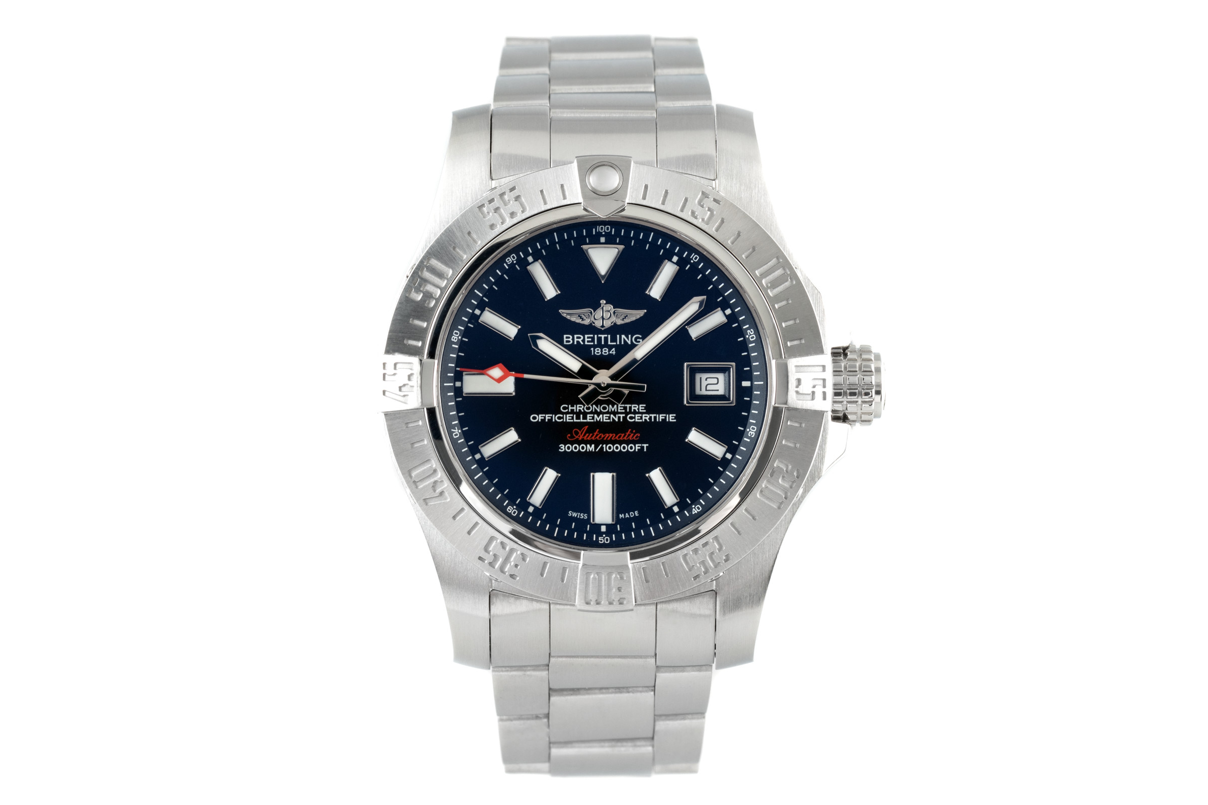 Breitling Avenger II Seawolf steel automatic Ref. A17331