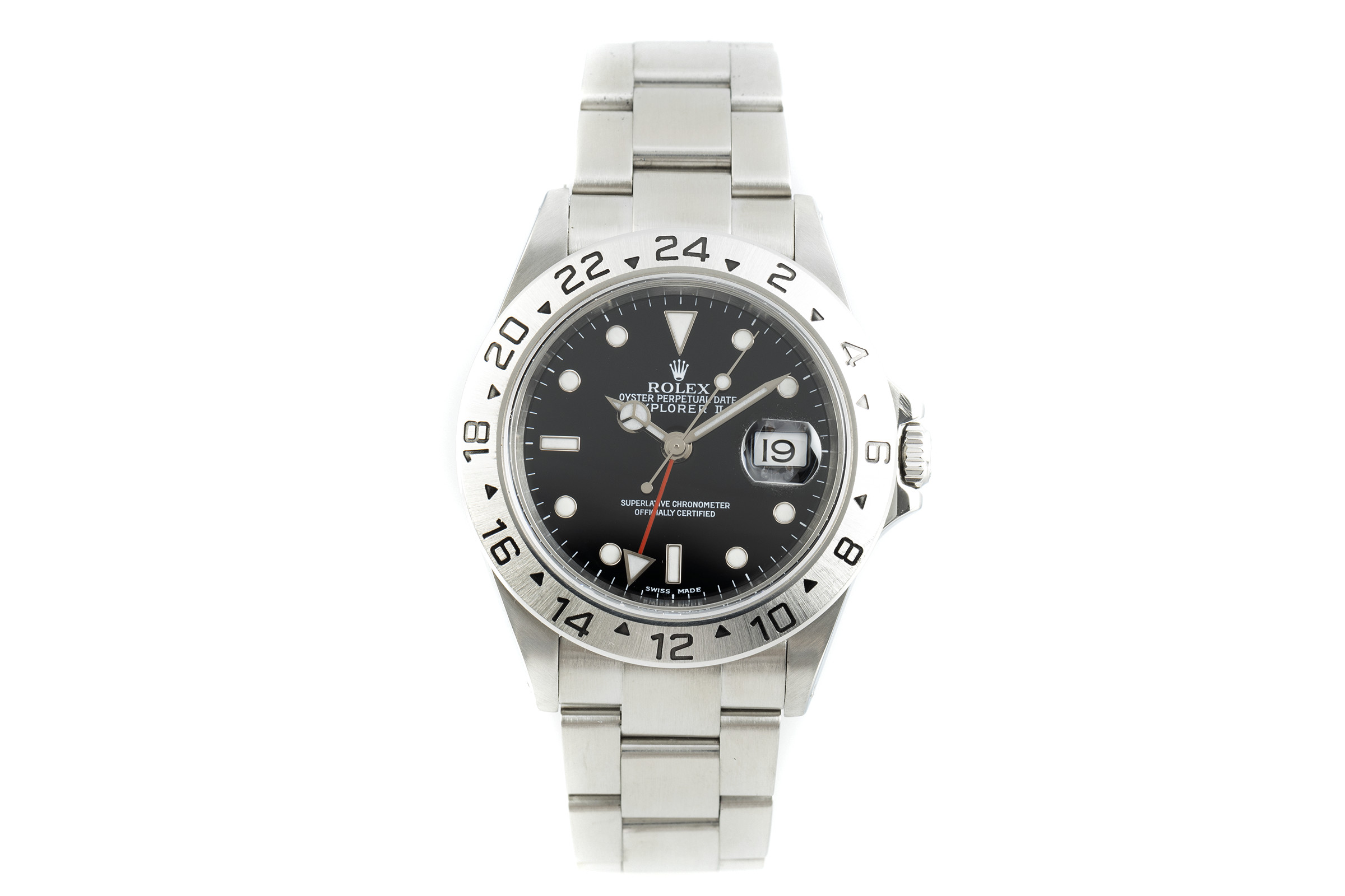 Rolex Explorer II steel automatic Kal. 3185 Ref. 16570