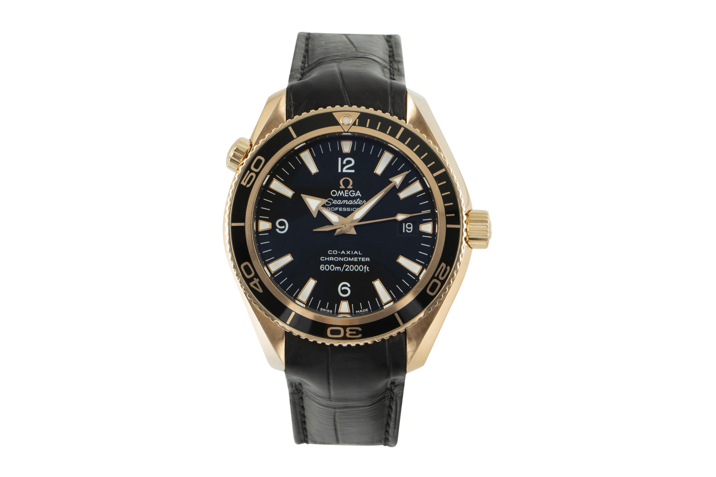 Omega Seamaster 18 ct red gold automatic Kal. 2500C Ref. 168.1651