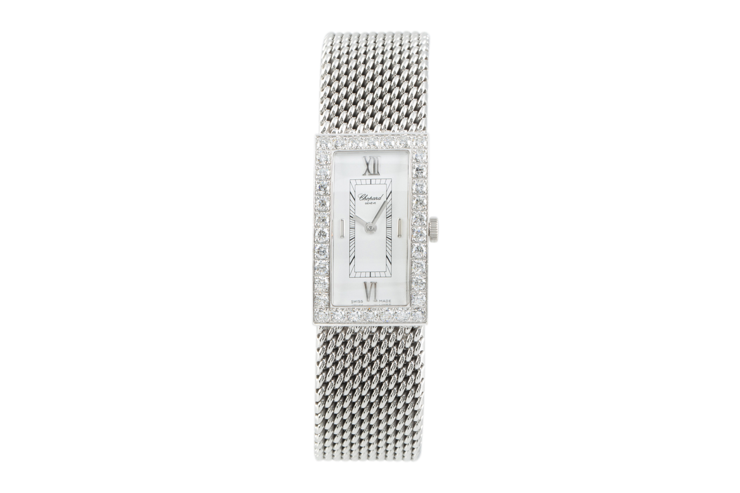 Chopard Classic 18 ct white gold quartz Ref. 106872