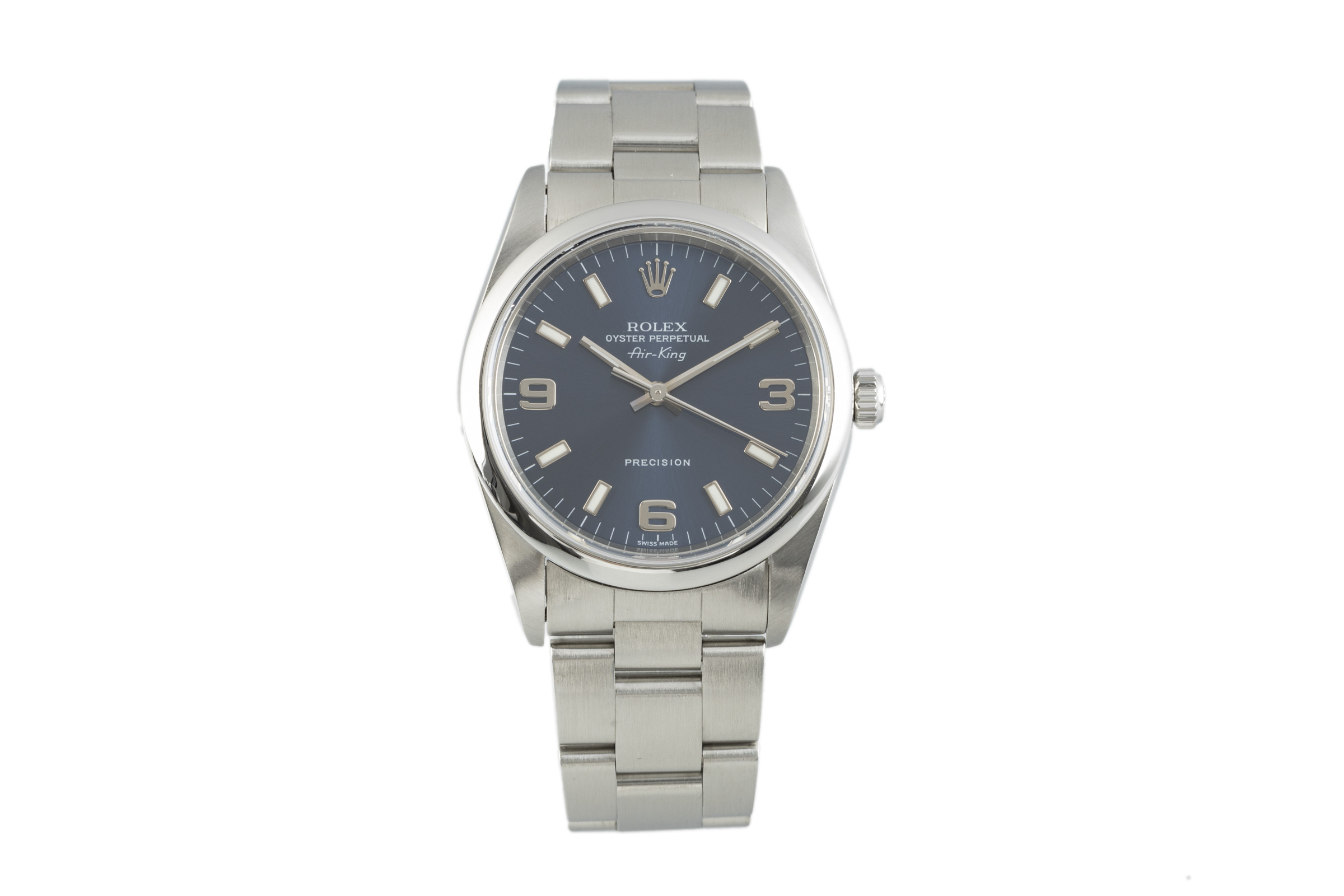 Rolex Air King steel automatic Kal. 3130 Ref. 14000M