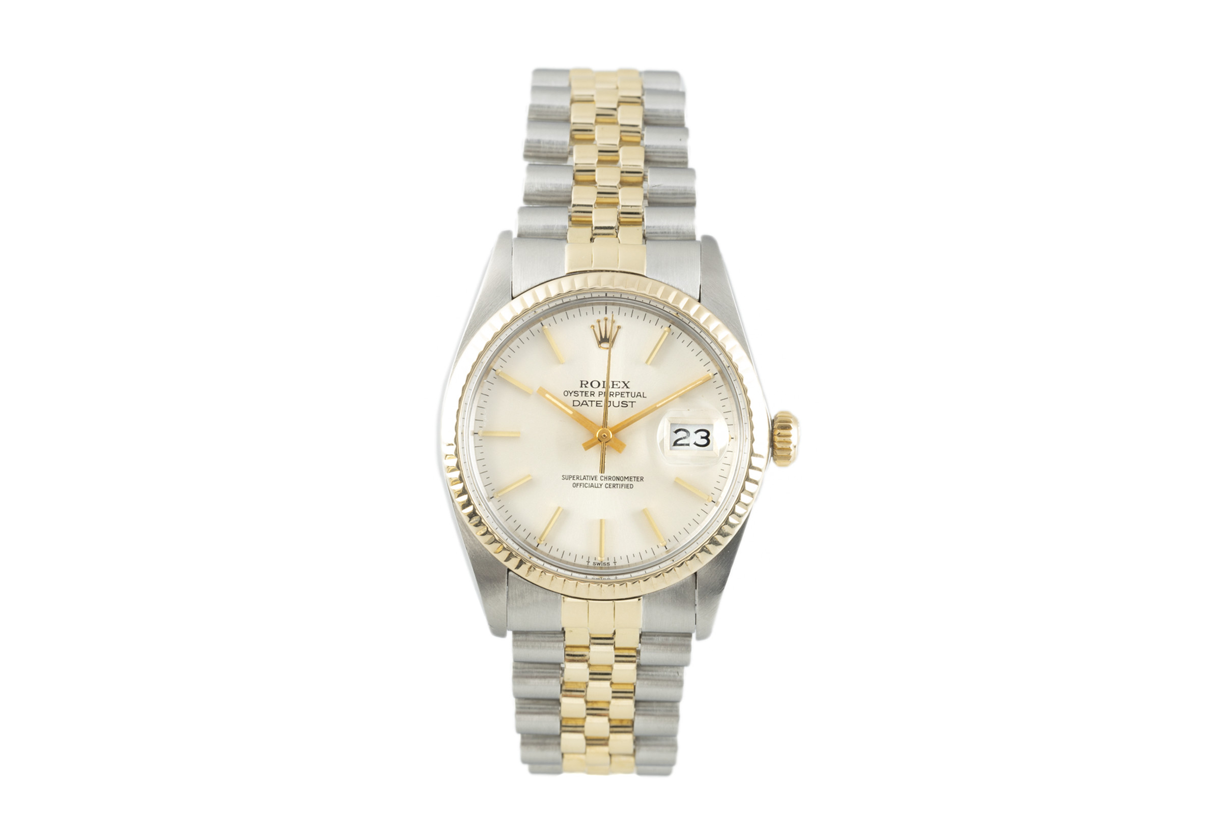 Rolex Datejust steel / gold automatic Kal. 3035 Ref. 16013