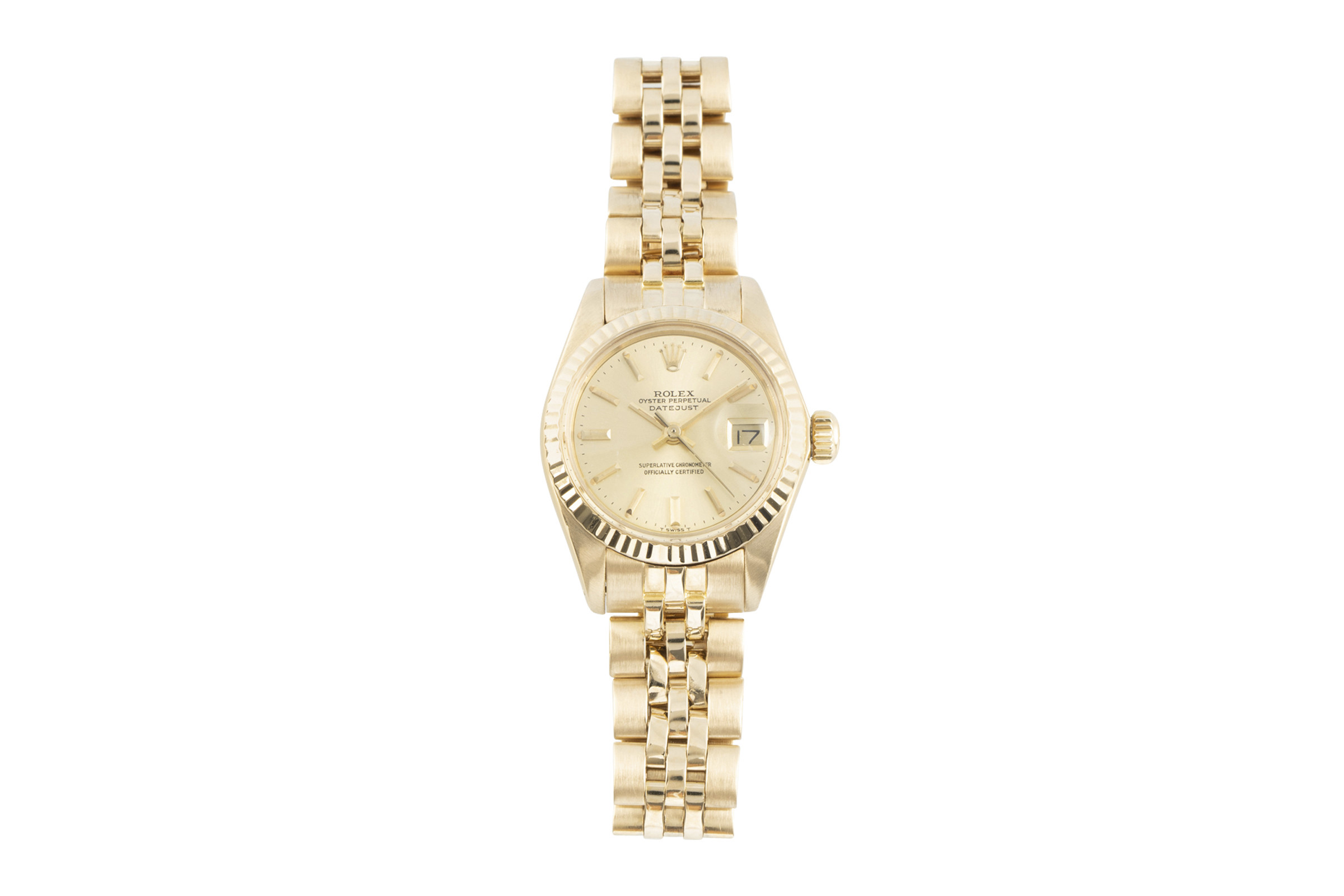 Rolex Lady Datejust 18 ct gold automatic Kal. 2030 Ref. 6917