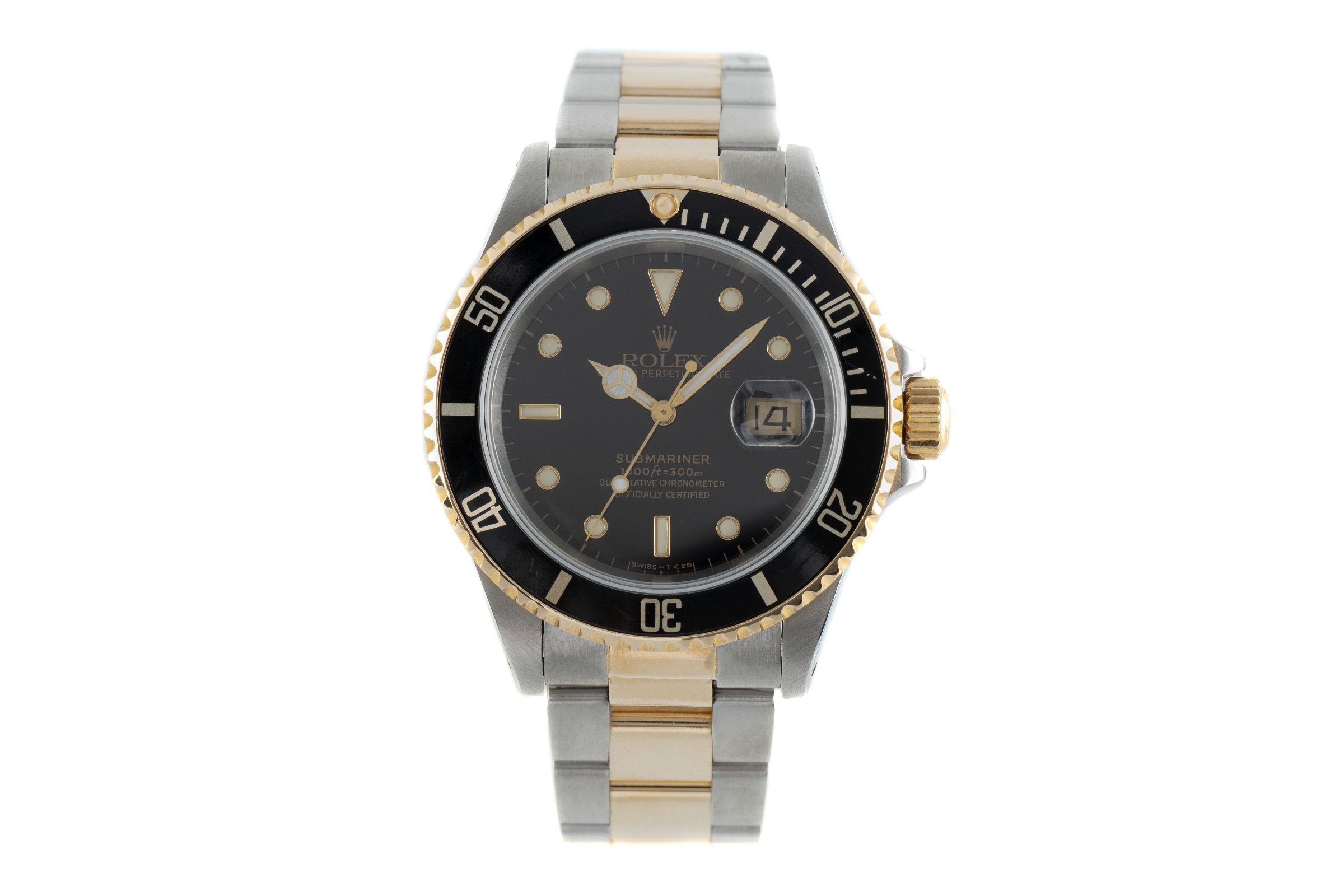 Rolex Submariner steel / gold automatic Kal. 3135 Ref. 16613