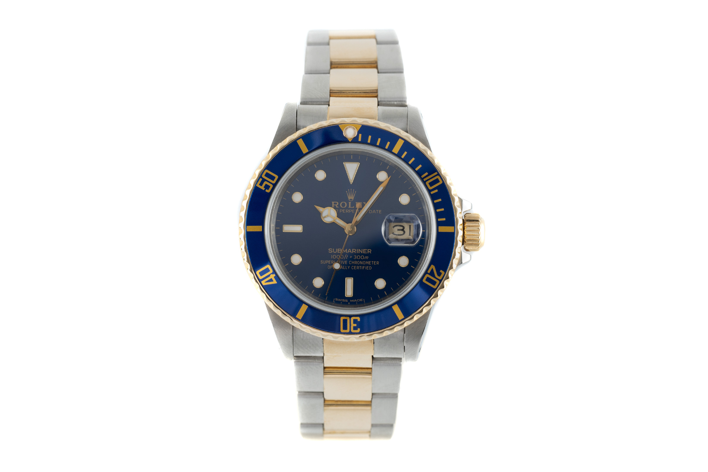 Rolex Submariner steel / gold automatic Kal. 3035 Ref. 16803