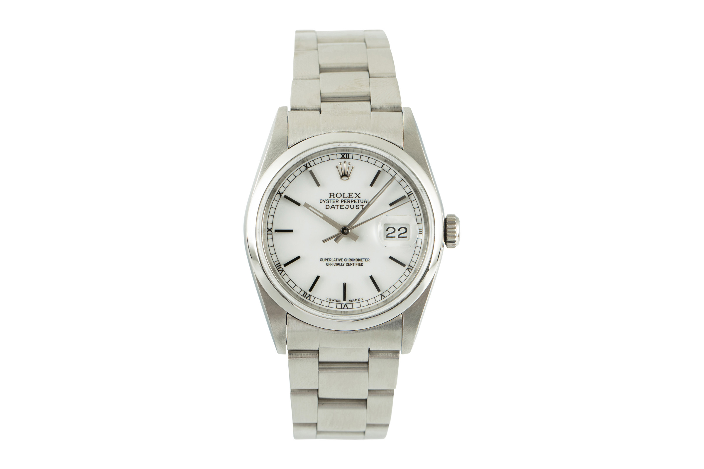 Rolex Datejust steel automatic Kal. 3135 Ref. 16200