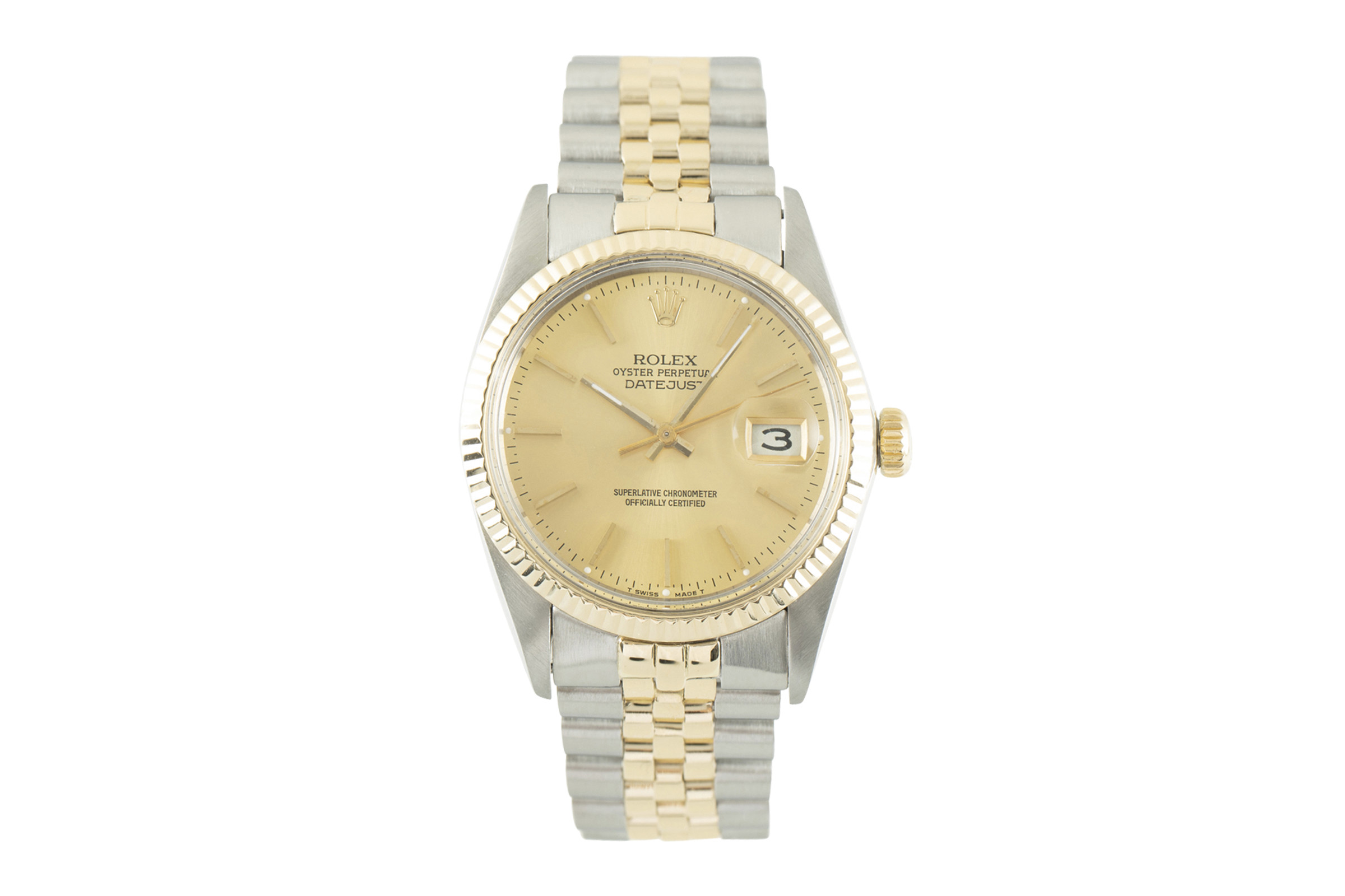 Rolex Datejust steel / gold automatic Kal. 3035 Ref. 16013