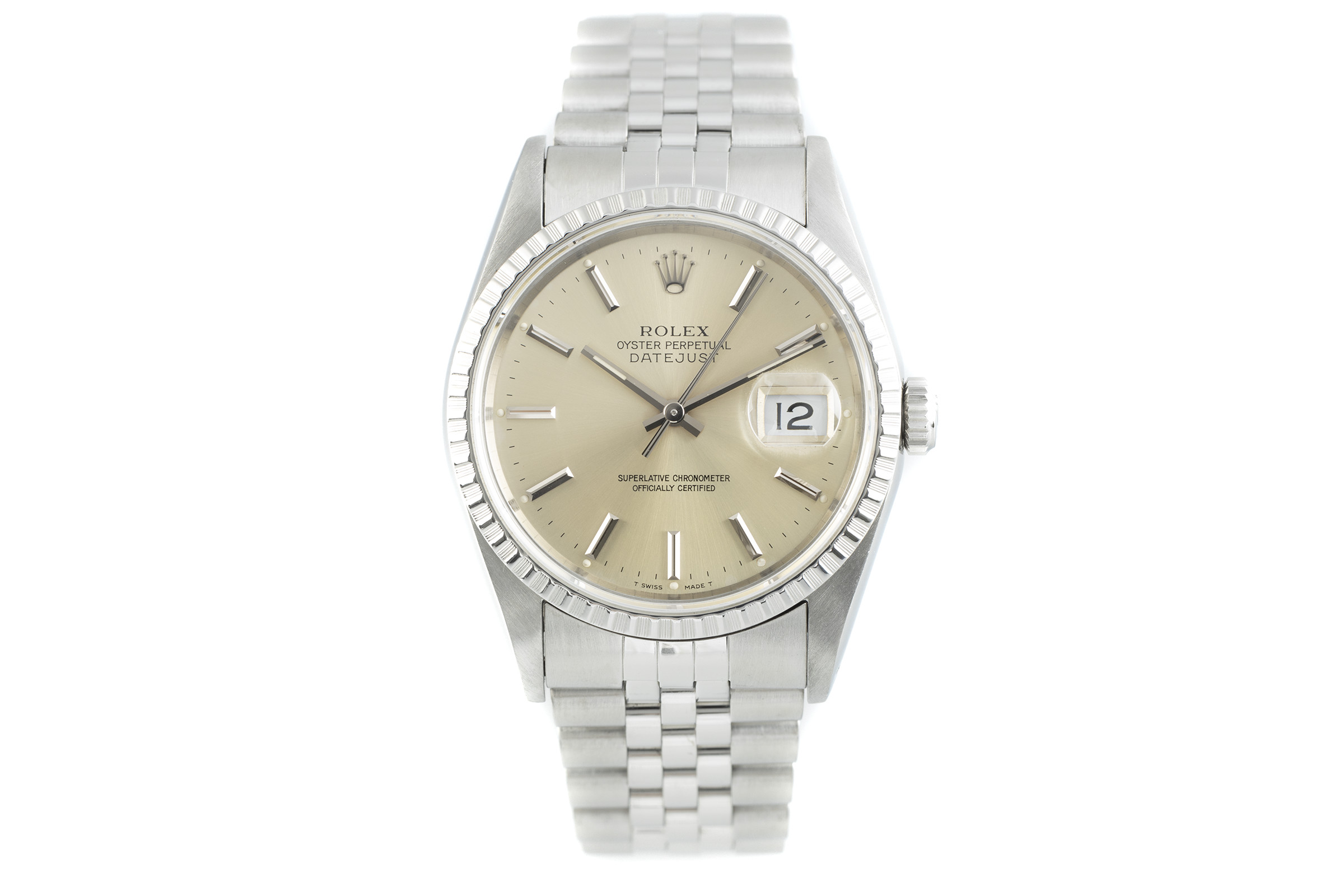 Rolex Datejust steel automatic Kal. 3135 Ref. 16220