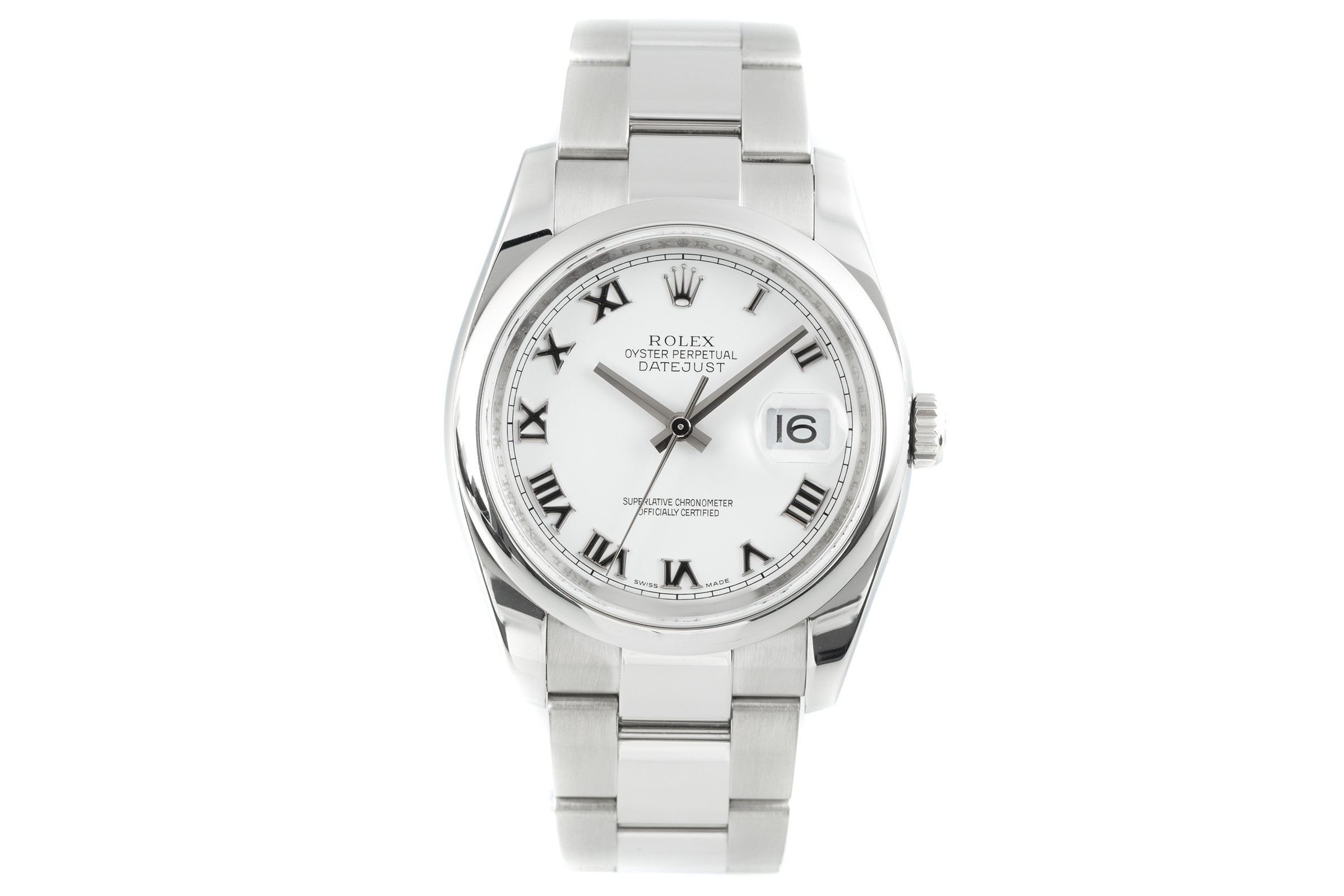 Rolex Datejust steel automatic Kal. 3135 Ref. 116200