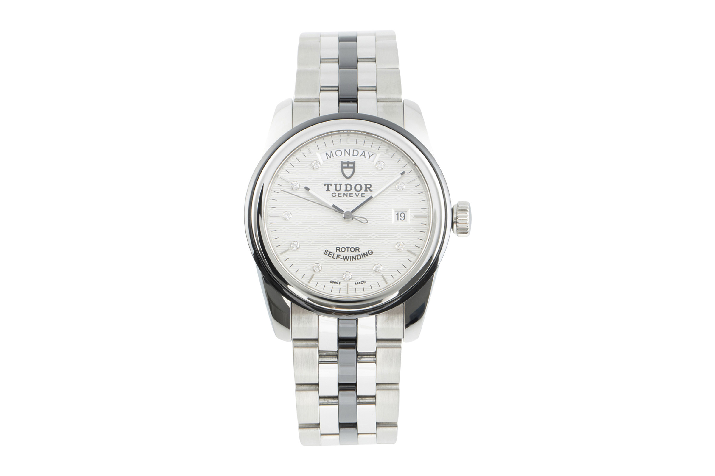 Tudor Glamour Date steel automatic Ref. 56010