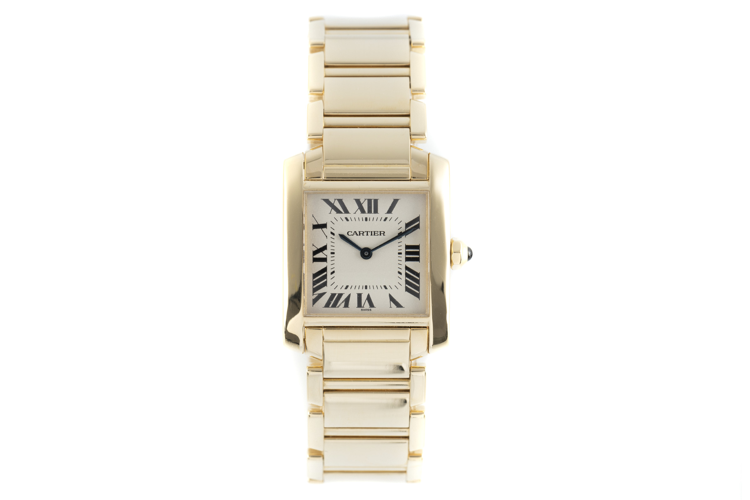 Cartier Tank Francaise 18 ct gold quartz Kal. 157 Ref. 1821