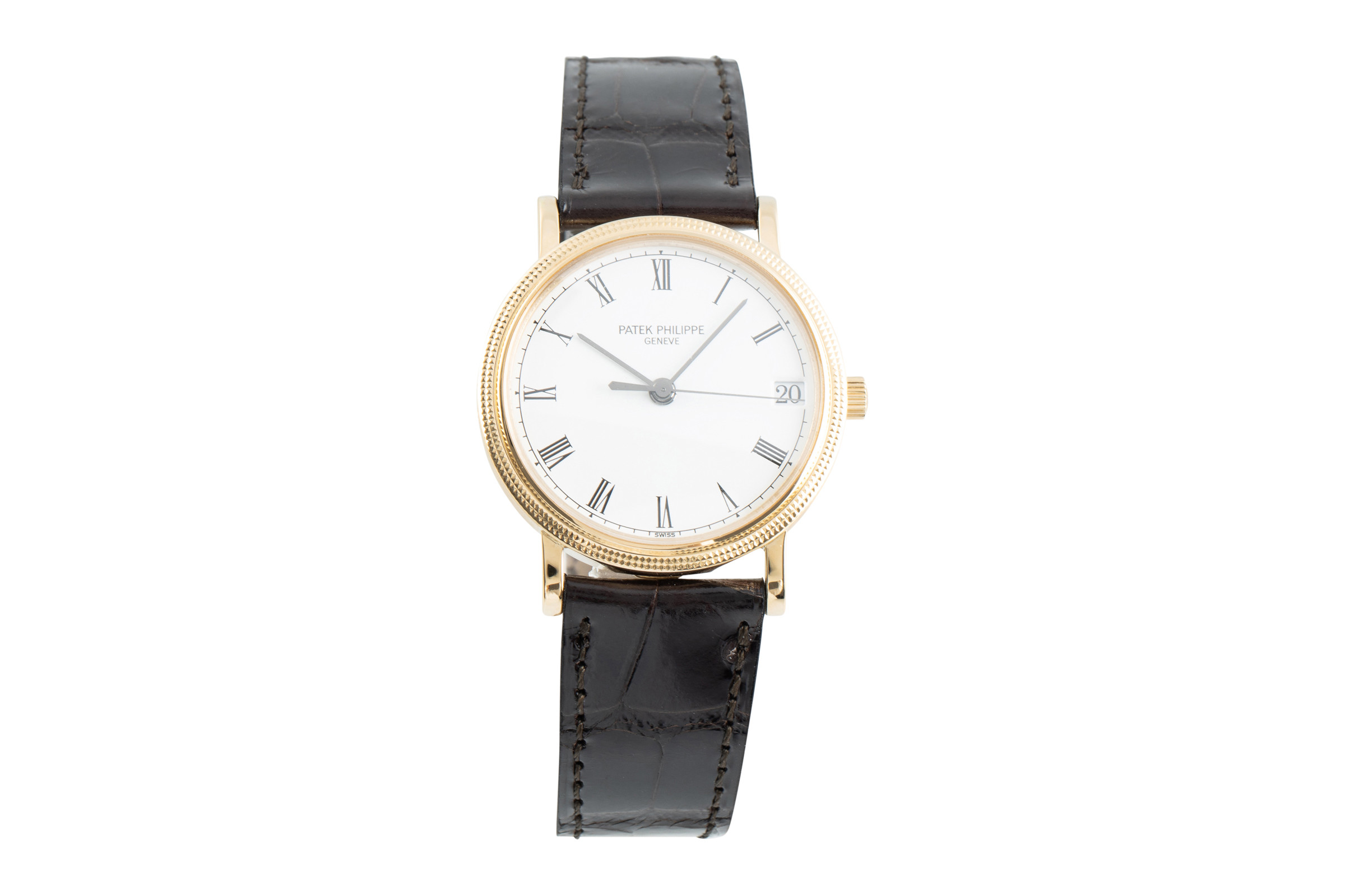 Patek Philippe Calatrava 18 ct gold automatic Kal. 315SC Ref. 3802/200