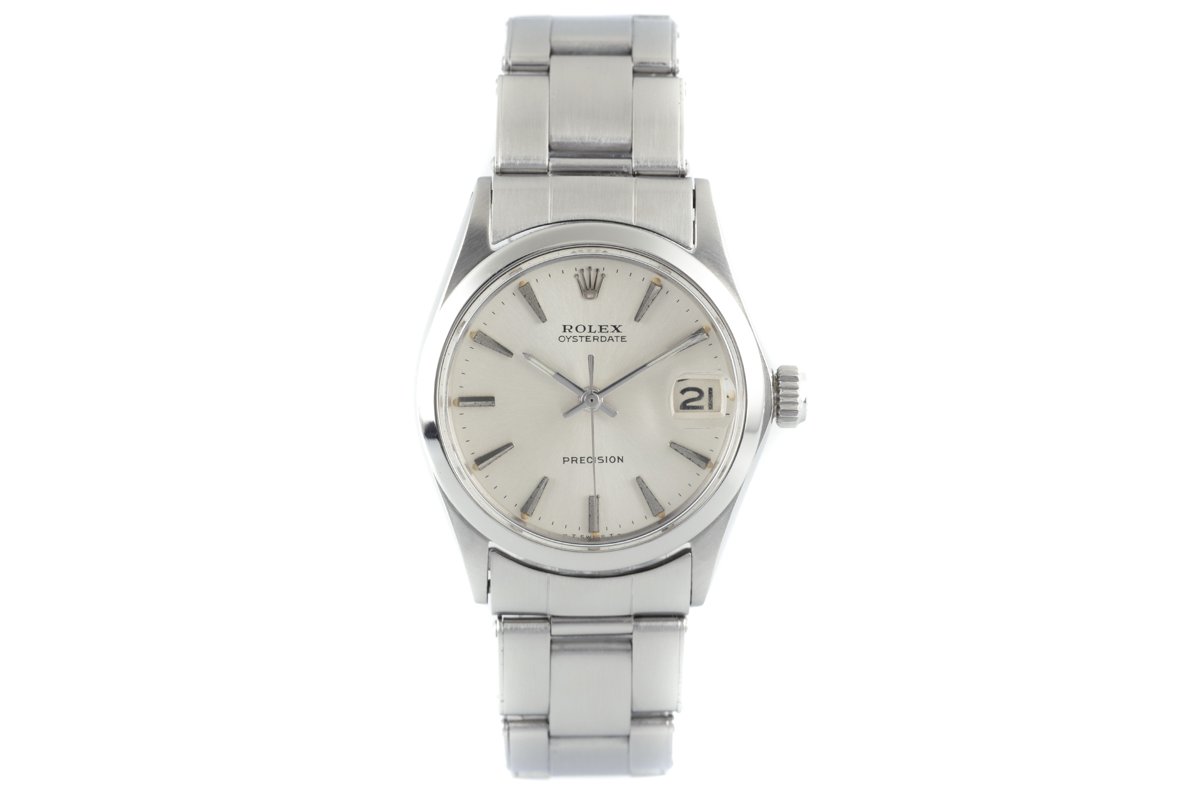 Rolex Oysterdate steel manual winding Kal. 1215 Ref. 6466