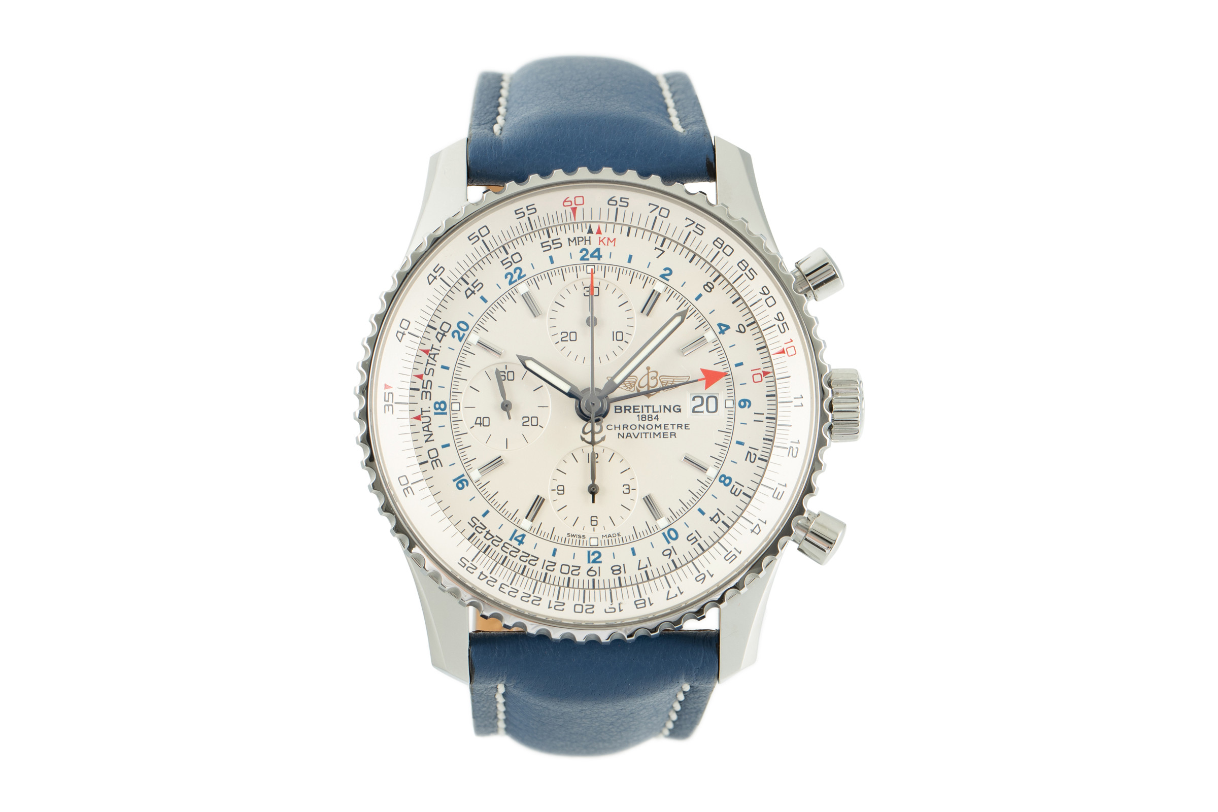 Breitling Navitimer chronograph steel automatic Ref. A24322